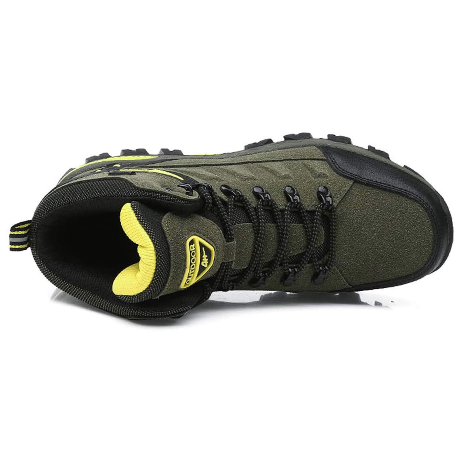 **LCpddajlspig Men's Lightweight Waterproof Hiking Boots - Non-Slip Winter Trekking Shoes for Outdoor, Mountain & Motorcycle Safety - Comfortable Wide Fit for Hiking & Camping Adventures**