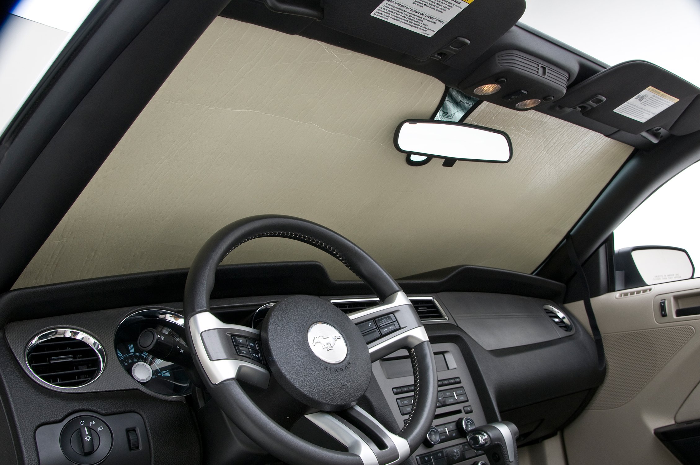 Custom Fit Reflective Mylar Foam Windshield Sunshade for Jeep Wrangler - UV Protection & Heat Shield - Perfect for Summer Parking & Road Trips