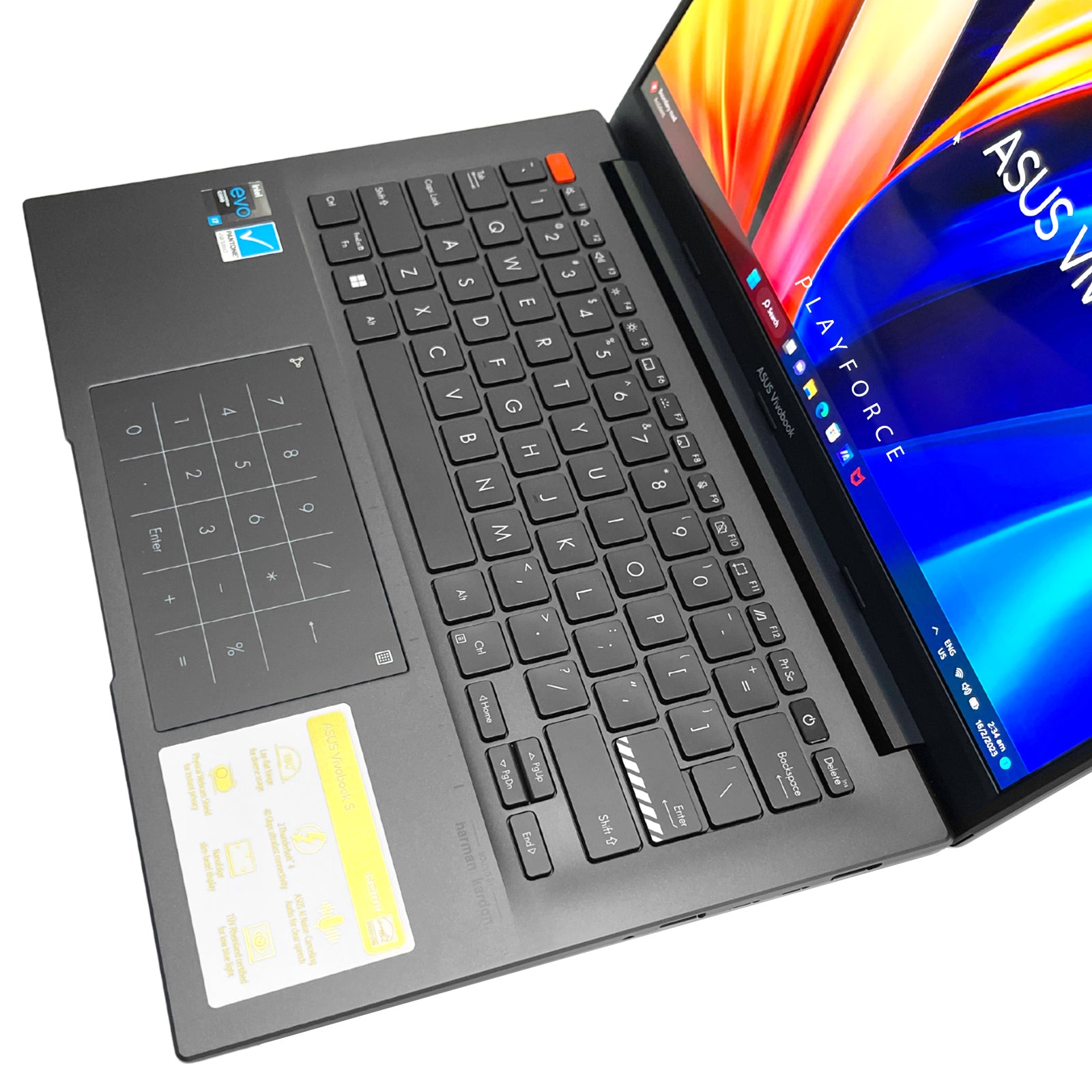 ASUS VivoBook S14 OLED Laptop - Intel Core i7-12700H, 16GB RAM, 512GB SSD, 14