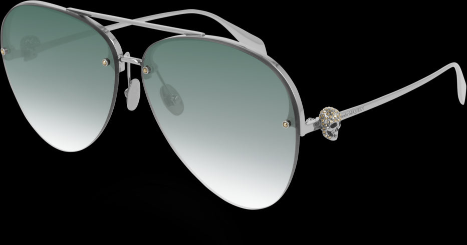 Alexander McQueen AM0270S Sunglasses - Luxury Designer Shades for Men & Women | Perfect for Outdoor Activities, Travel & Fashion Statements