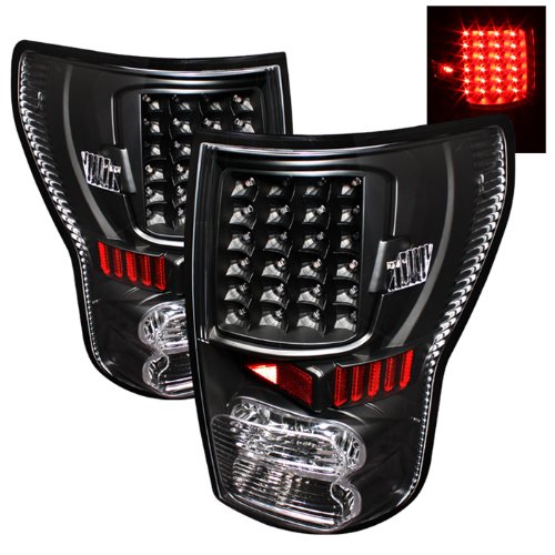 Spyder LED Tail Lights for Toyota Tundra 2007-2013 - Durable & Bright Replacement Lights for Enhanced Nighttime Safety & Style