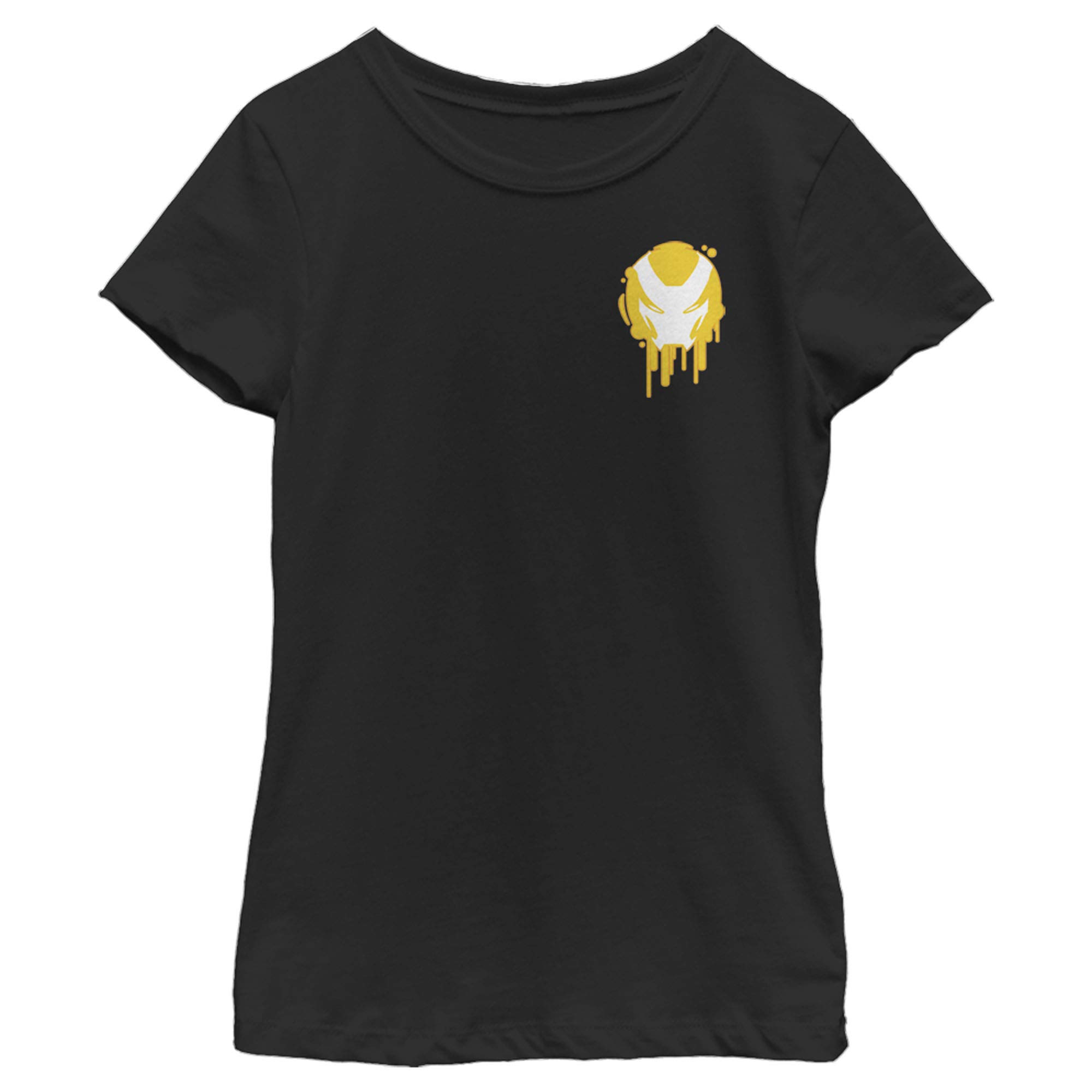 Marvel Venomized Iron Badge T-Shirt for Girls | Superhero Graphic Tee | Casual Wear & Cosplay | Perfect for Comic Con & Everyday Outfits