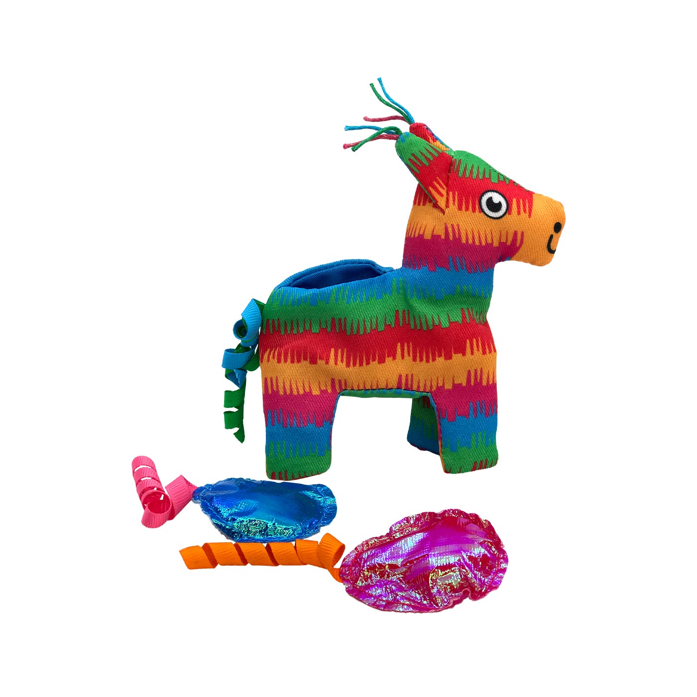 KONG Cat Pull-A-Part Piñata Cat Toy - Interactive Treat Dispenser for Indoor Play & Training | Perfect for Kittens & Adult Cats