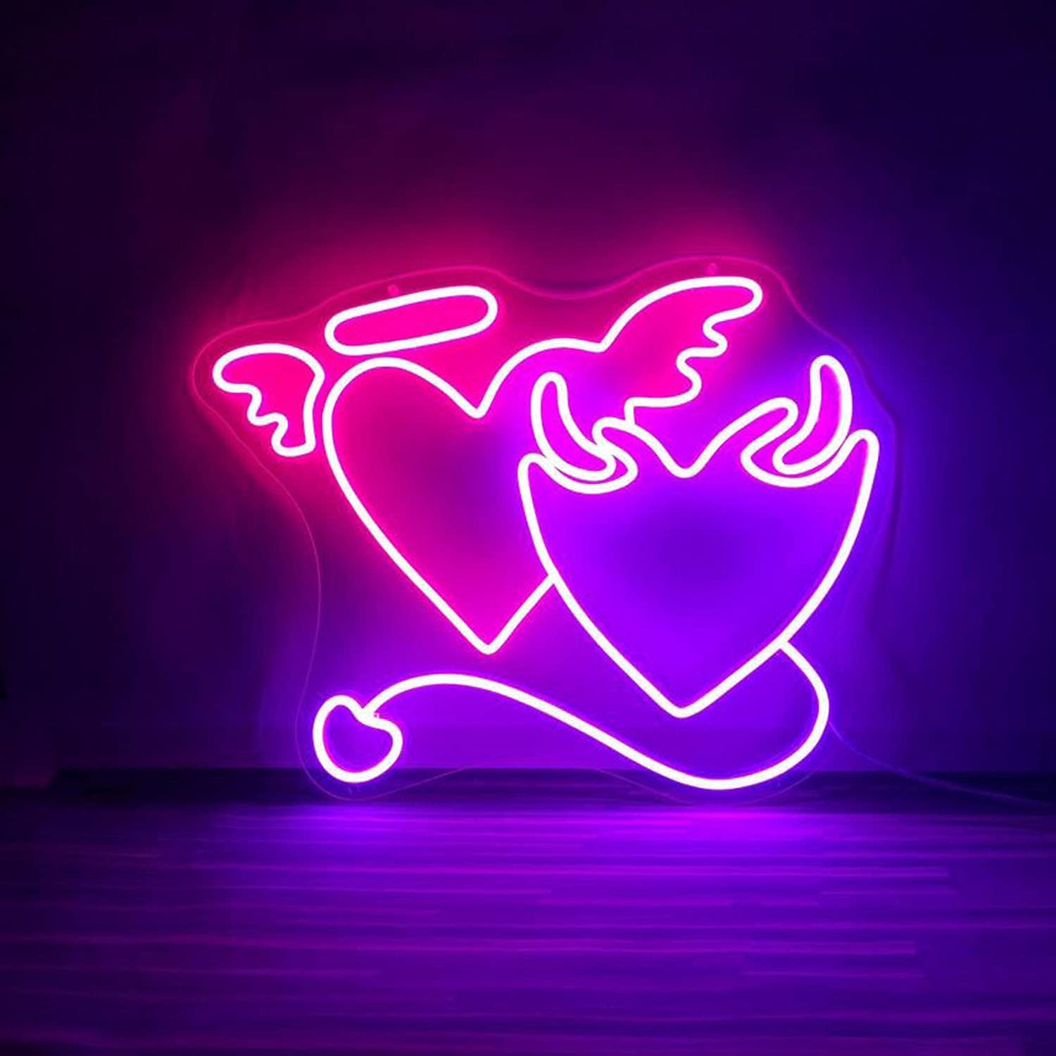 Custom LED Neon Signs - Personalized Wall Decor for Bedroom, Wedding, Birthday Party & Bar - 36