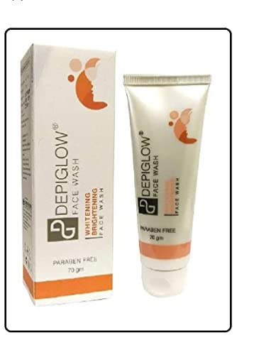 Voxcart Depiglow Face Wash for Brightening & Glowing Skin - 70 GM (Pack of 1) - Gentle Daily Cleanser for Acne, Dark Spots & Uneven Tone - Perfect for Morning & Night Skincare Routine