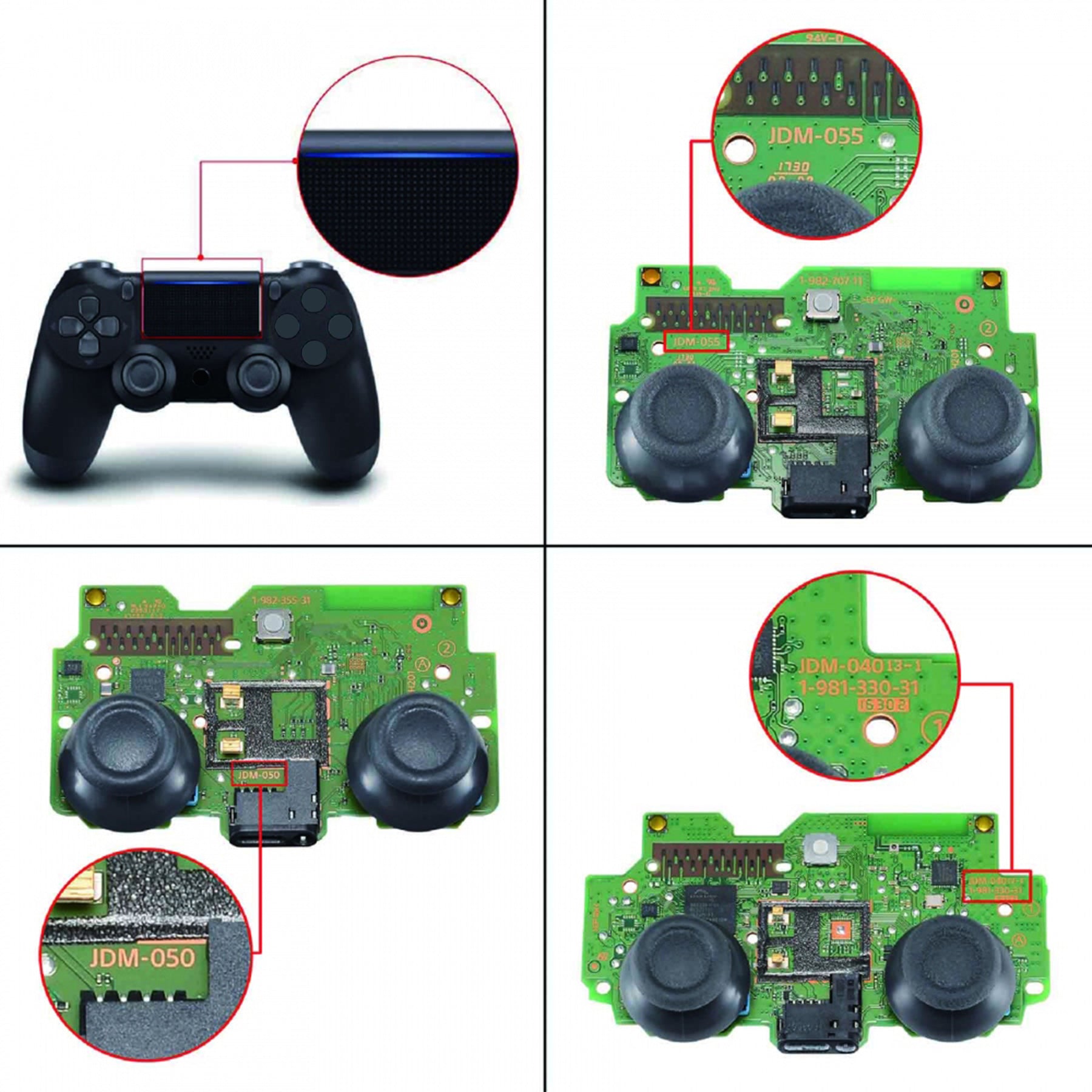 eXtremeRate Chrome Purple PS4 Controller Button Kit - Full Set Replacement D-Pad, R1 L1 R2 L2 Triggers, Touchpad, Action, Home & Share Buttons with Tools for PS4 Slim/Pro CUH-ZCT2 (SP4J0417) | Gaming Accessories for Enhanced Playstation 4 Experience