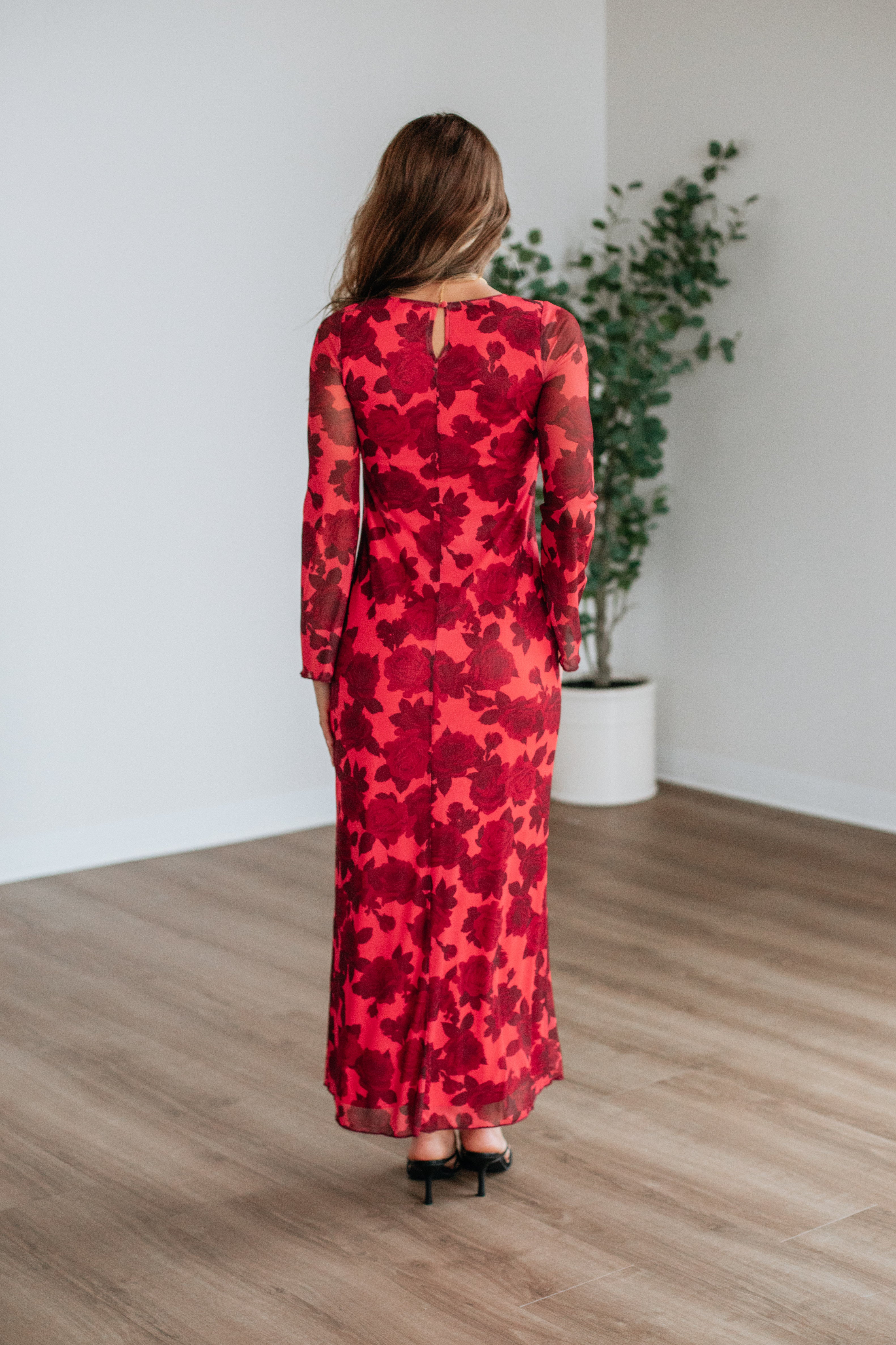 Ellys Floral Dress for Women - Summer Flowy Maxi Dress with Pockets | Perfect for Beach Vacation, Garden Party & Date Night