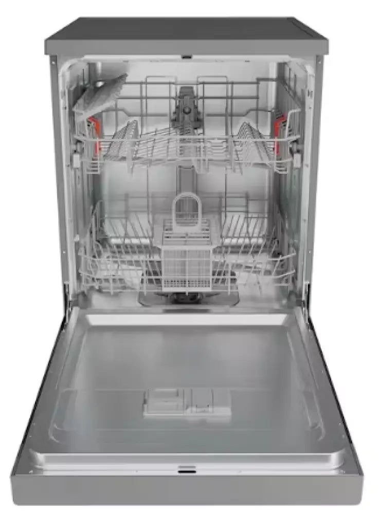 Ariston LFC2C19X 60cm Freestanding Dishwasher with Touch Control - Energy Efficient & Quiet for Small Kitchens - Perfect for Apartments, Condos, and Compact Homes