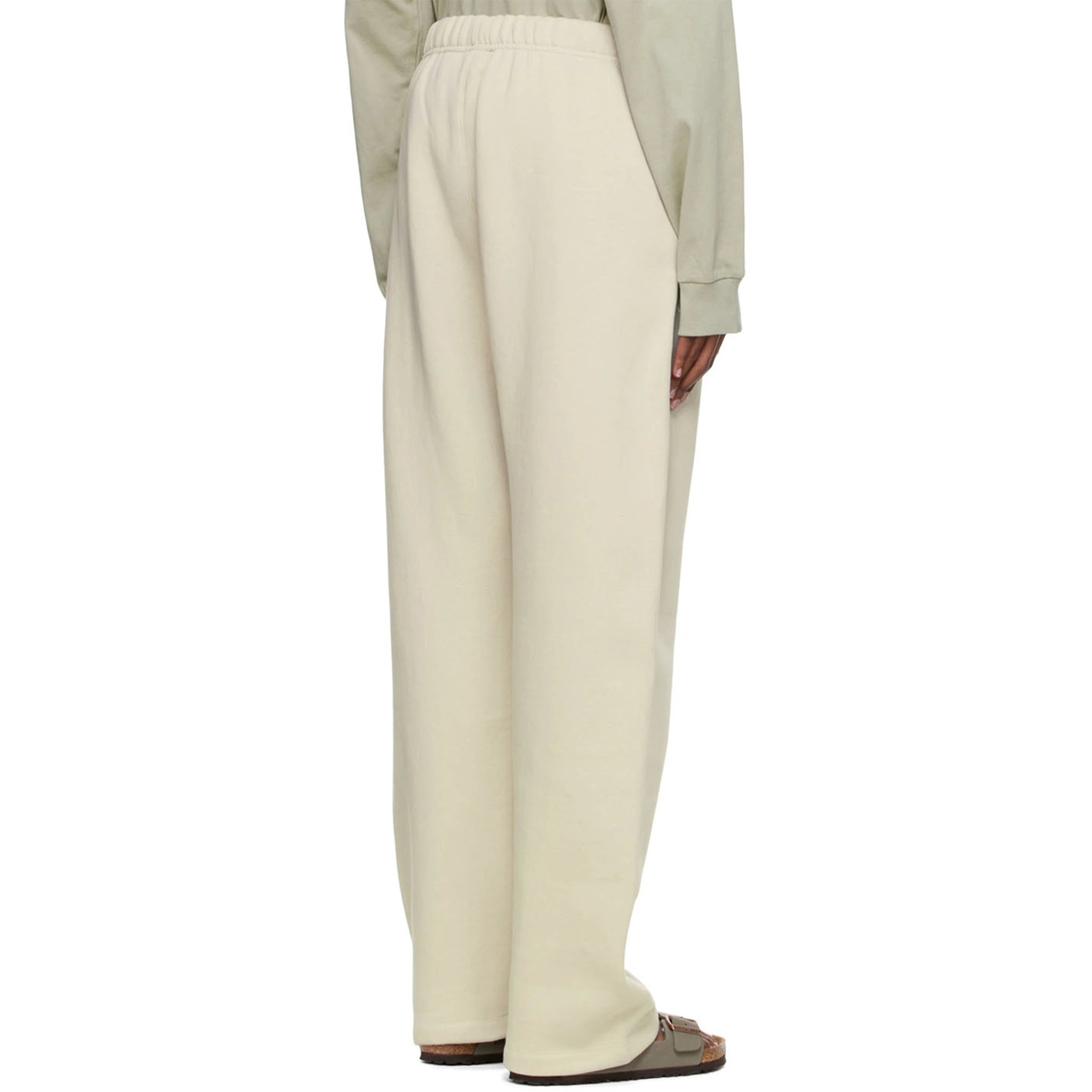 Fear Of God Essentials Relaxed Fit Wheat Sweatpants for Men - Casual Loungewear & Streetwear (SS22 Collection) - Perfect for Home Relaxation, Gym, and Everyday Wear