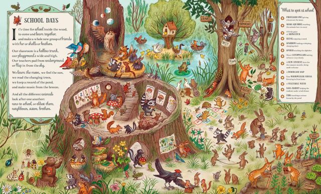 If You Go Down to the Woods Today: Over 100 Things to Find - Interactive Nature Exploration Book for Kids & Outdoor Adventure Activities