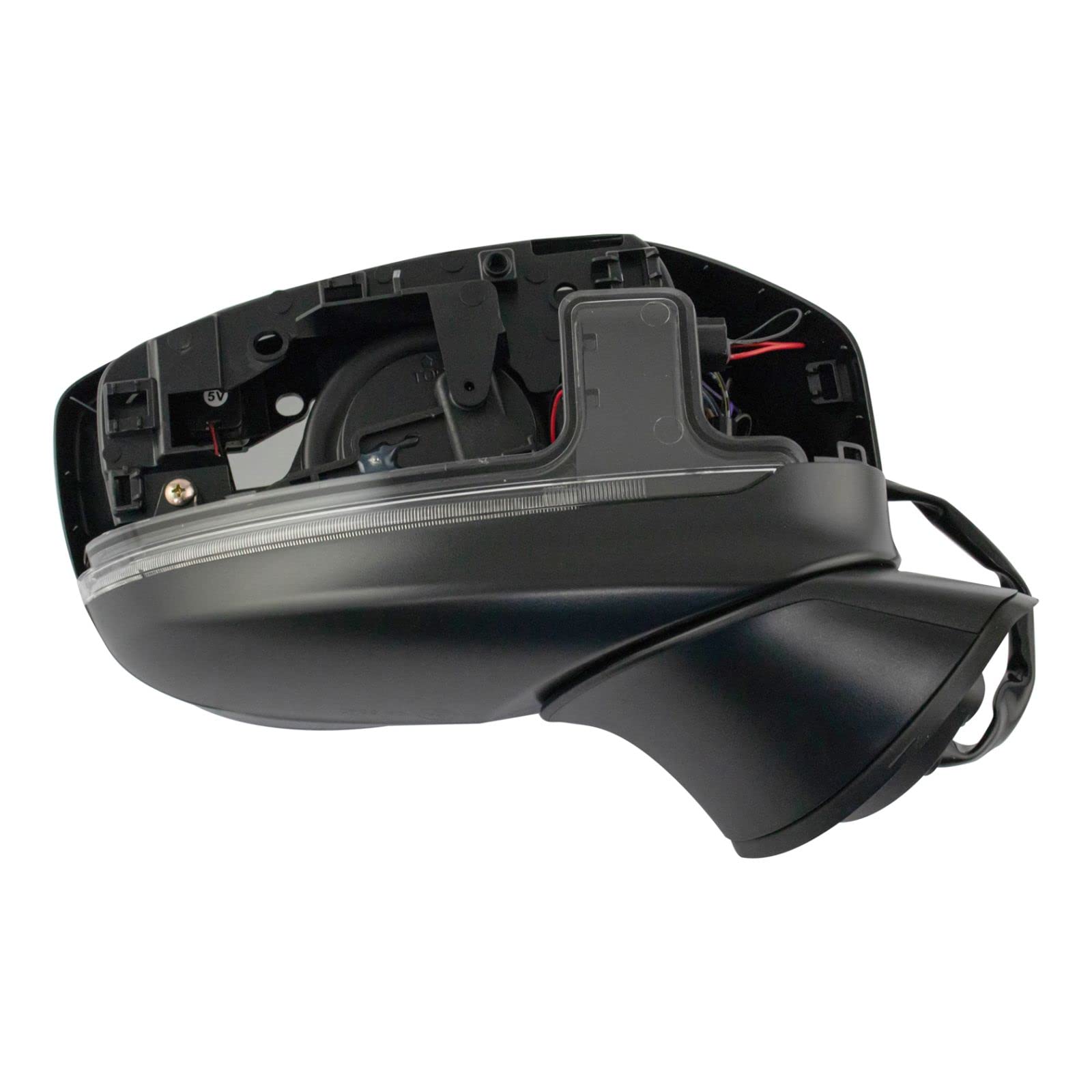 Right Side Passenger Mirror Replacement for 2016-2017 Mazda CX-9 - OEM MA1321196 Fit - Perfect for Parking & Lane Changes