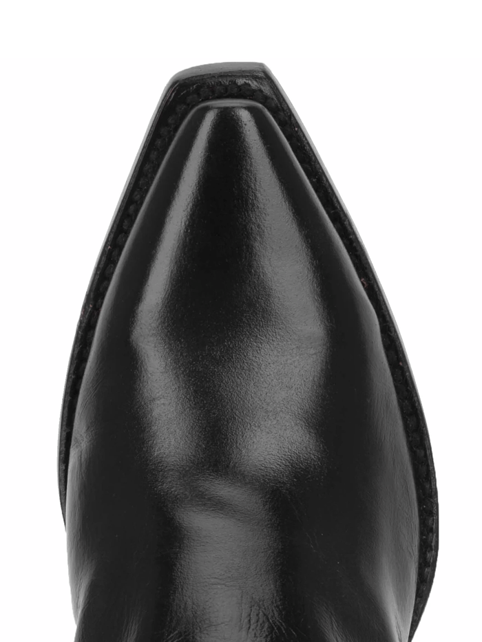 Dan Post DP3200 Women's Maria Leather Boots - Black | Western Cowgirl Boots for Casual Wear, Country Dancing & Outdoor Events