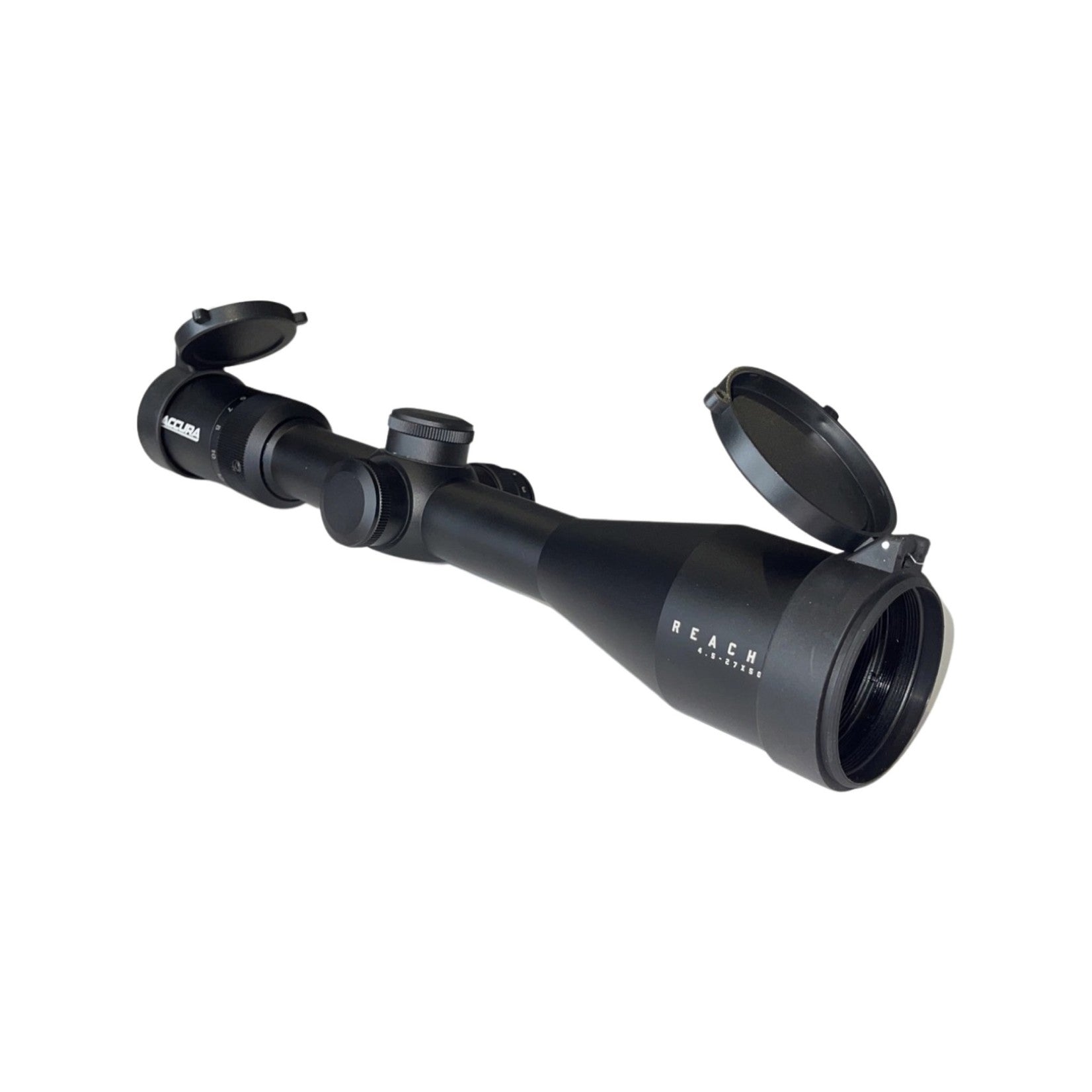 Accura Recon 4.5-27x50 FFP Riflescope with Illuminated TH30 Reticle & Zero Stop - Long Range Shooting, Hunting, Tactical Optics for Precision Marksmanship