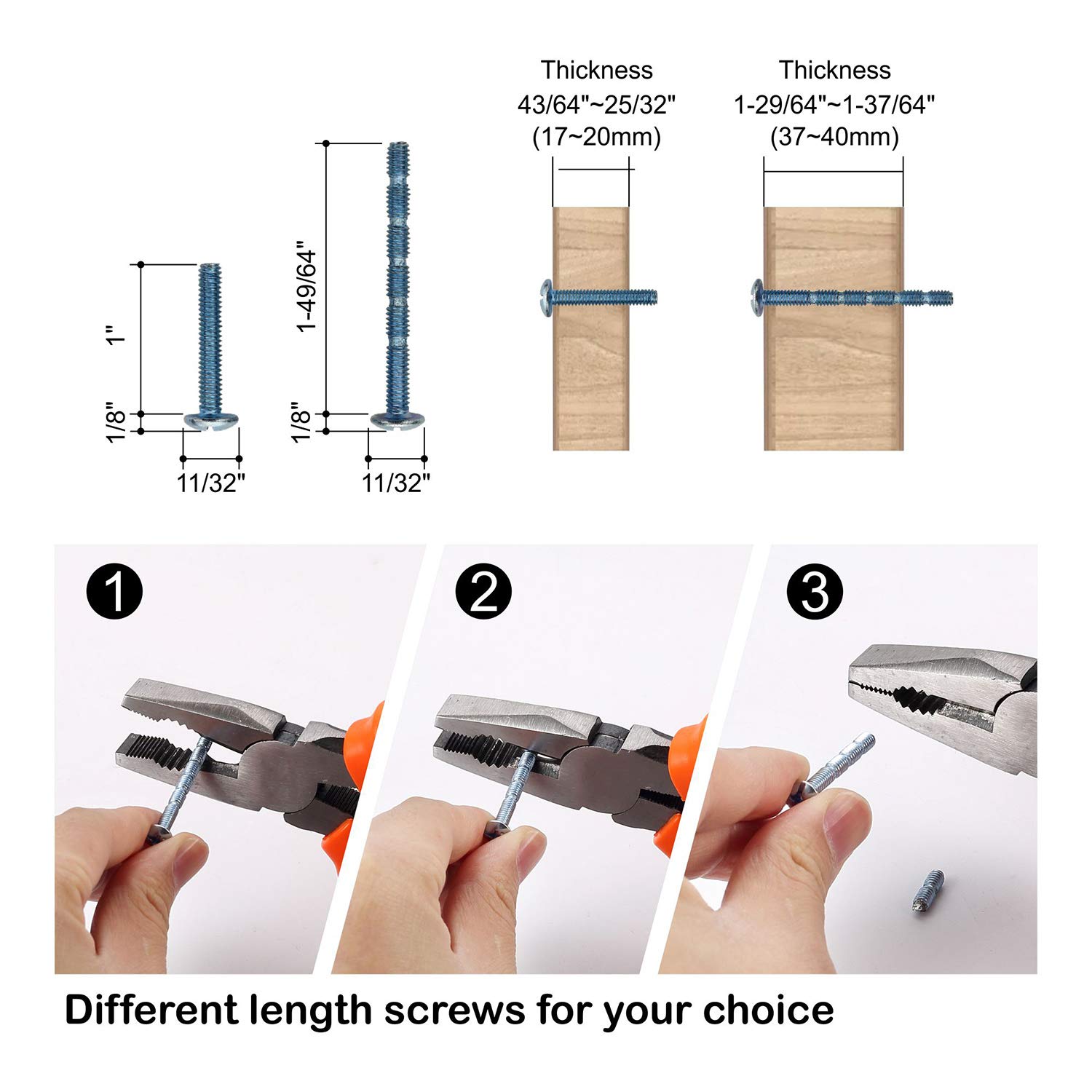 Amerdeco 30 Pack Brushed Nickel Cabinet Pulls 3-3/4 Inch for Kitchen & Bathroom Drawers