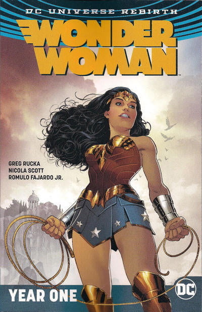 DC Universe Rebirth Wonder Woman 4 Year One Comic Book - Collectible Graphic Novel for Superhero Fans | Perfect for Comic Collectors, Gifts & Home Decor