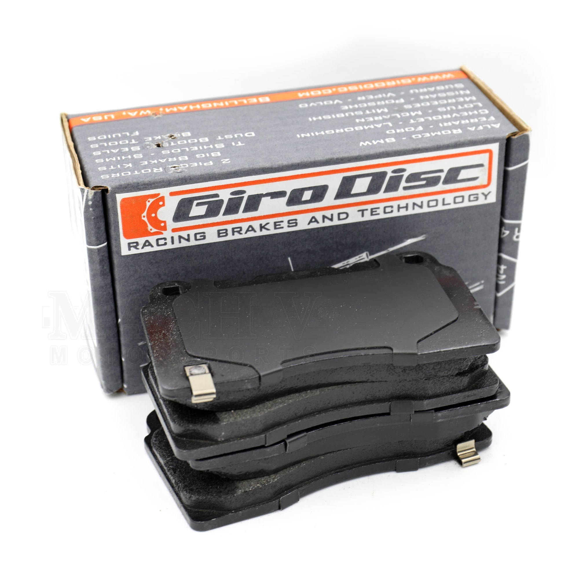 KNS/Girodisc Magic Brake Pad & Rotor Kit - Compatible with 2015-2017 Subaru WRX STI Front - High Performance Braking for Track & Street Racing