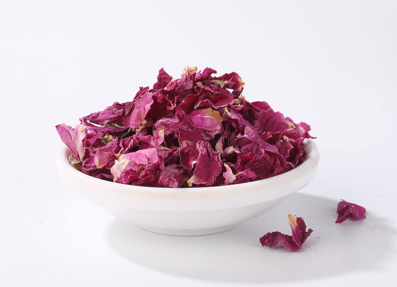 Organic Dried Rose Buds & Petals 2 Oz - 100% Natural Edible Roses for Tea, Baking, Rosewater & DIY Crafts | Caffeine-Free Floral Ingredient for Herbal Tea, Desserts, Skincare & Home Decor