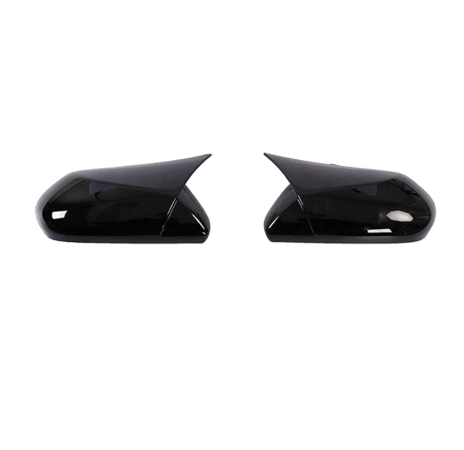 2018-2021 Toyota Camry Rearview Mirror Cover - Side Reversing Mirror Case (Bright Black) | Durable ABS Plastic, Easy Installation, Perfect Fit for Toyota Sedans | Ideal for Parking, Night Driving & Car Protection