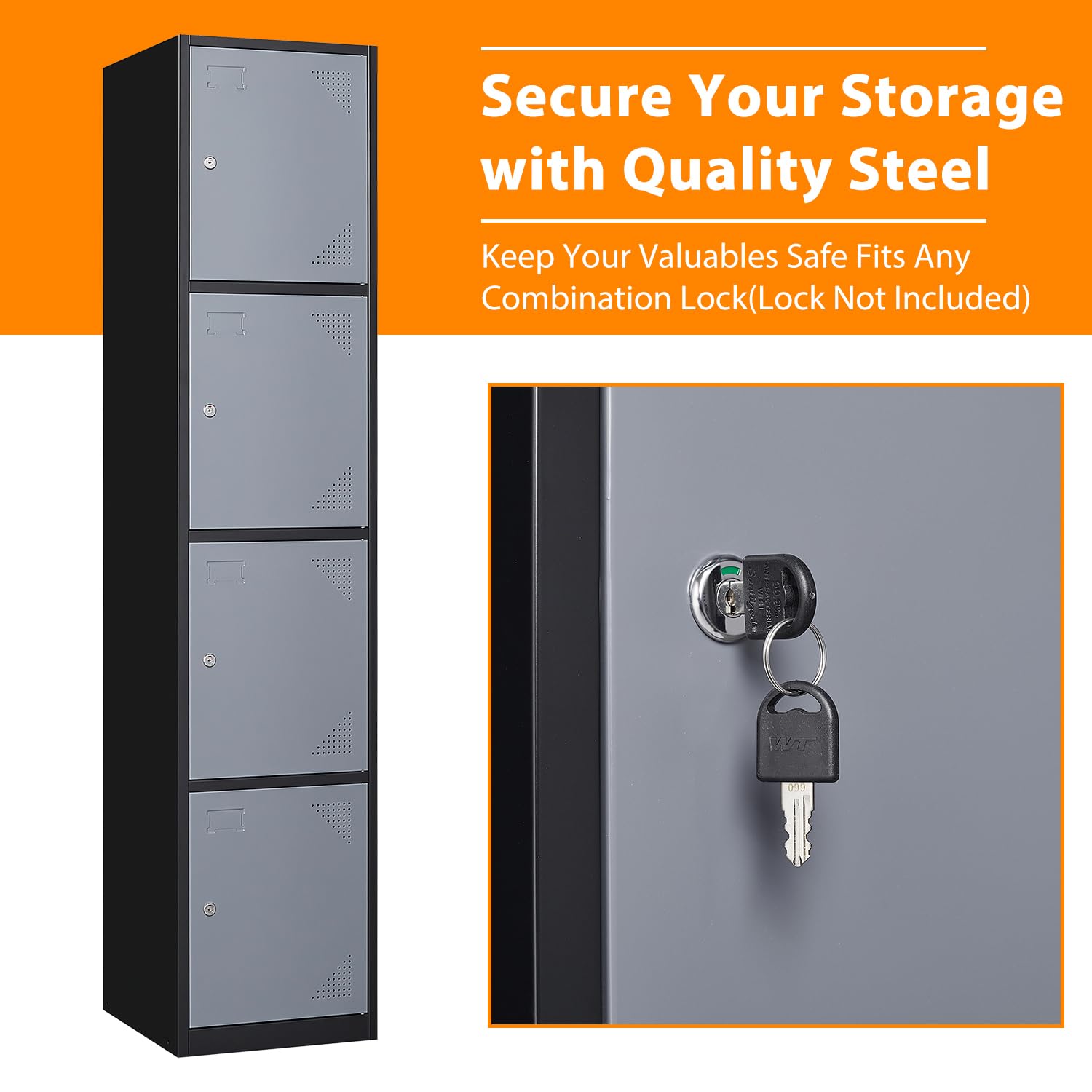 4-Door Metal Locker 71