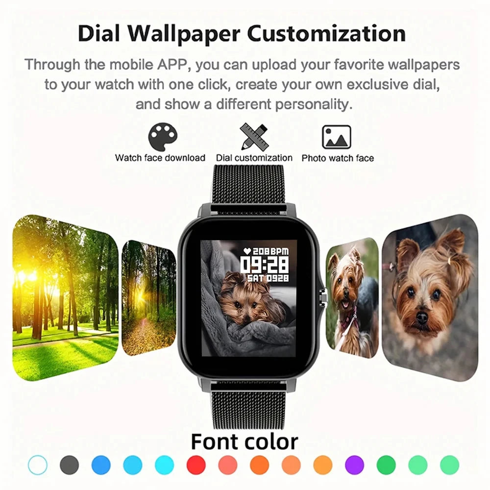 Best Smart Watch for Boys - Compatible with Xiaomi - Perfect for Kids Fitness Tracking, Sports & Daily Use