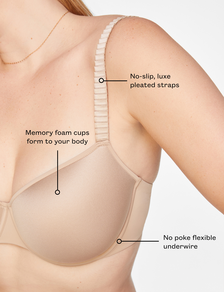 24/7® Classic T-Shirt Bra for Women - Seamless Comfort, Full Coverage Everyday Wear - Perfect for Work, Gym & Casual Outfits