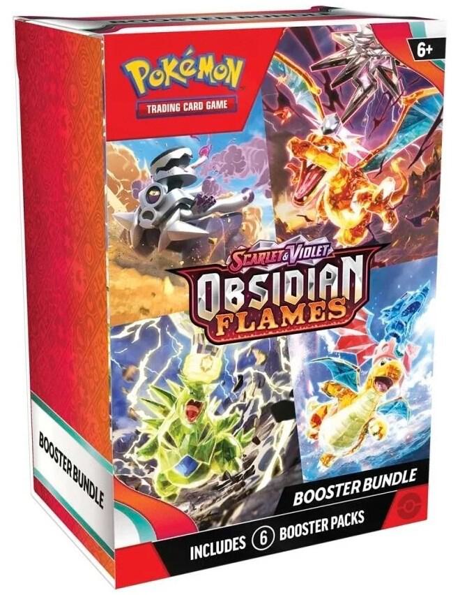 Pokemon Scarlet & Violet Obsidian Flames Booster Bundle - 36 Pokemon TCG Cards for Collectors & Battles - Perfect for Game Nights & Tournaments