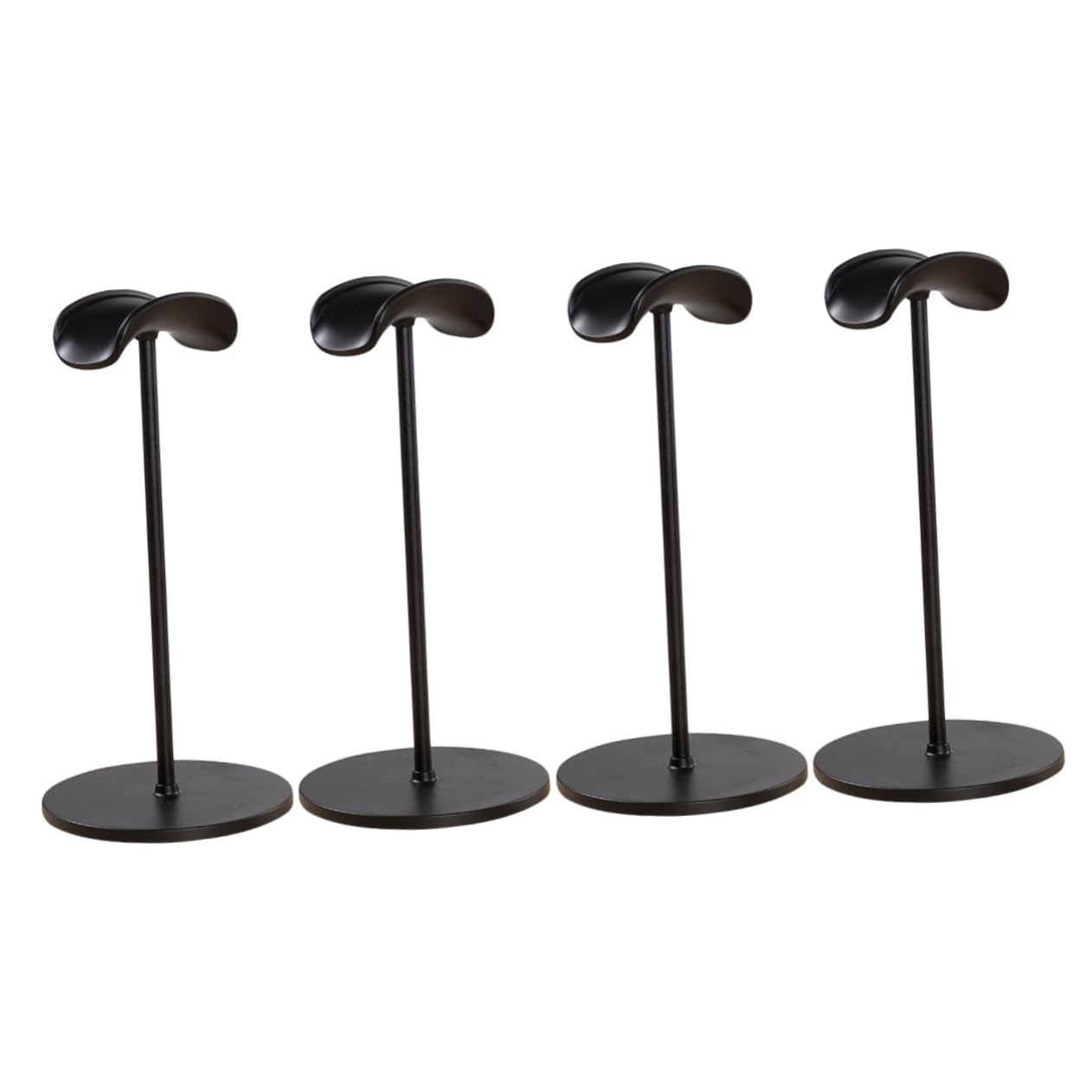 IMIKEYA 4-Pack Gaming Headset Stand - Adjustable Headphone Holder for Desk, Earphone Hanger Rack - Perfect for Gamers, Streamers & Office Use