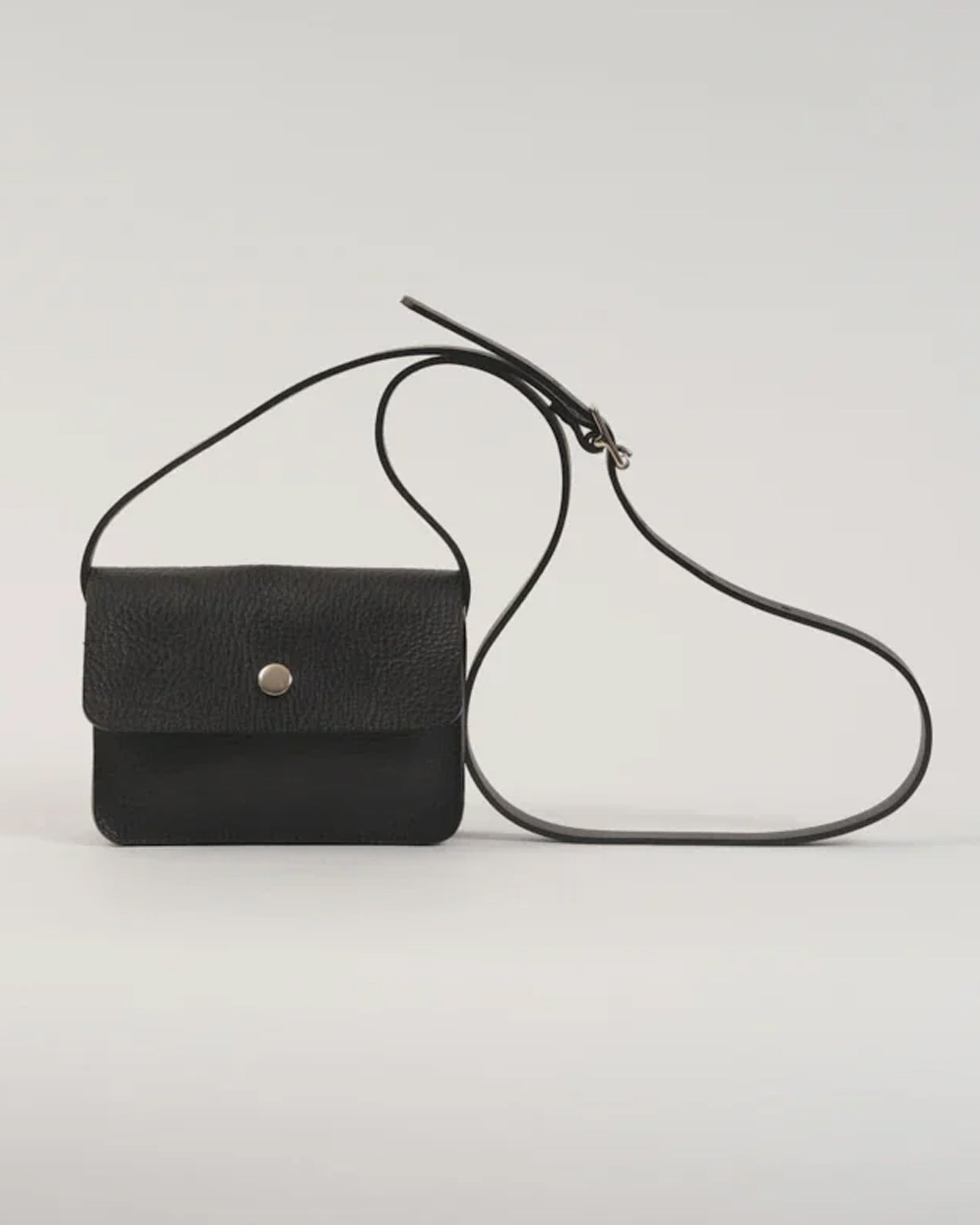 Kate Sheridan Black Mini Dot Crossbody Bag - Stylish & Compact for Everyday Use, Work, and Travel