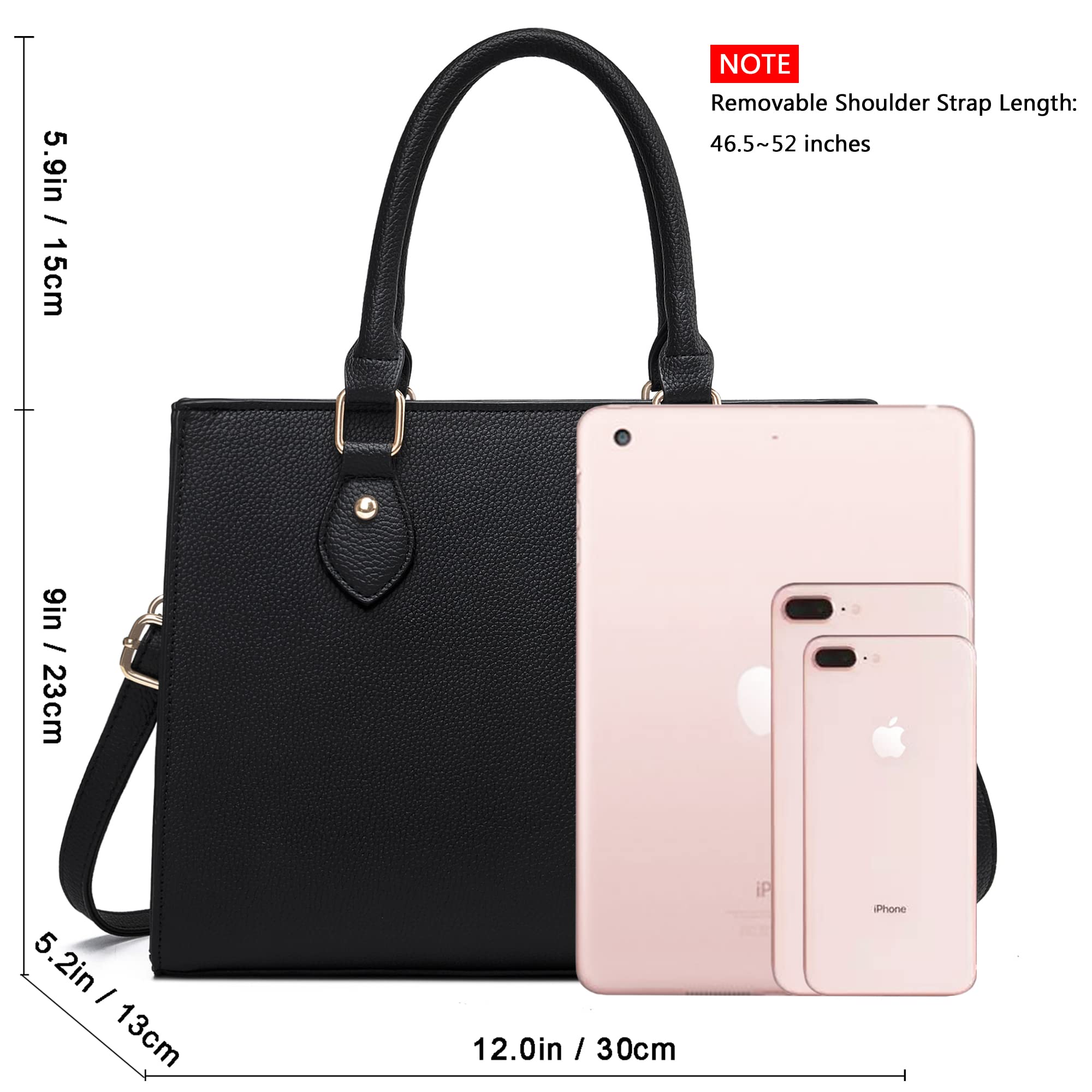 Chicarousal Women's PU Leather Crossbody Purse & Shoulder Bag - Stylish Tote Satchel with Top Handle for Daily Use, Work, Travel & Shopping