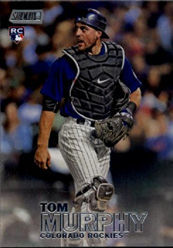 2016 Topps Stadium Club #72 Tom Murphy Colorado Rockies Baseball Rookie Card - Collectible Trading Card for Sports Memorabilia Enthusiasts & Baseball Fans