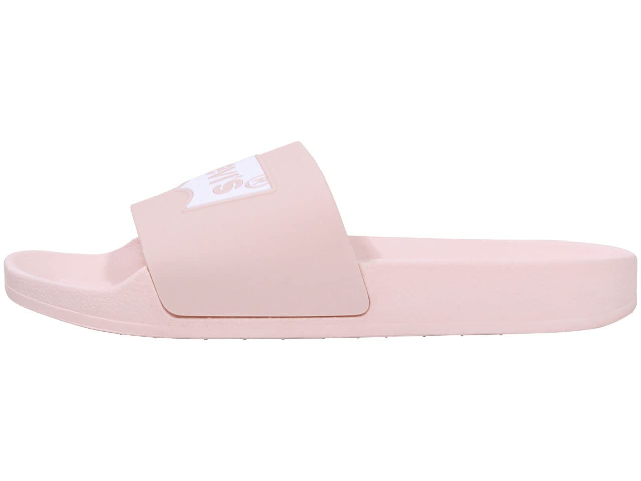Levi's Women's Batwing Slide Sandals - Slip-On Comfort with Logo Detail in Blush Pink Size 6 (520245) | Perfect for Beach, Pool, and Casual Summer Outfits