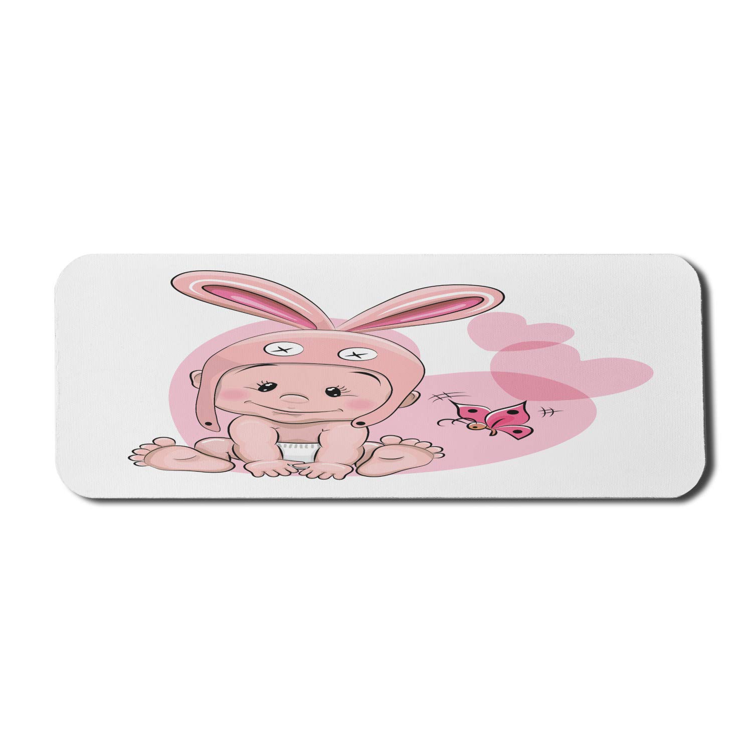 Cartoon Rabbit Computer Mouse Pad - Non-Slip Rubber Gaming Mousepad (31