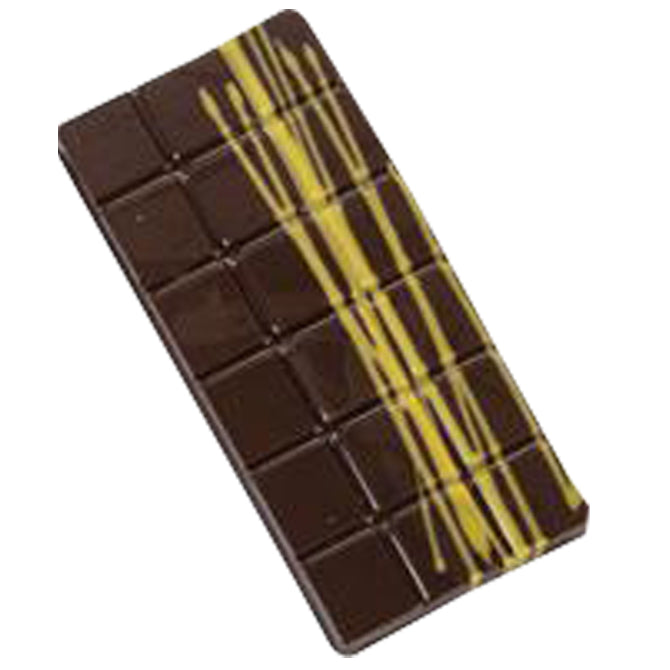 Chocolate Bar Tablet Mold - 45g, 110 x 50mm, 5 Cavities, Thermoform Plastic for DIY Candy & Baking - Perfect for Home Baking, Party Favors, and Chocolate Making