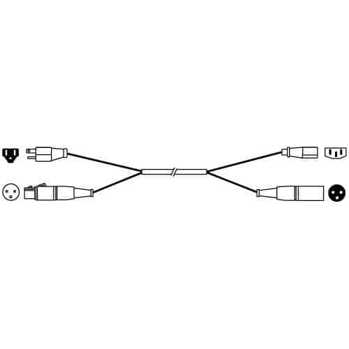 Premium 50ft Siamese Cable - High-Quality Audio and Power Cable for Home Theater, Studio, and Live Sound Systems | Durable and Reliable for Professional and Home Use