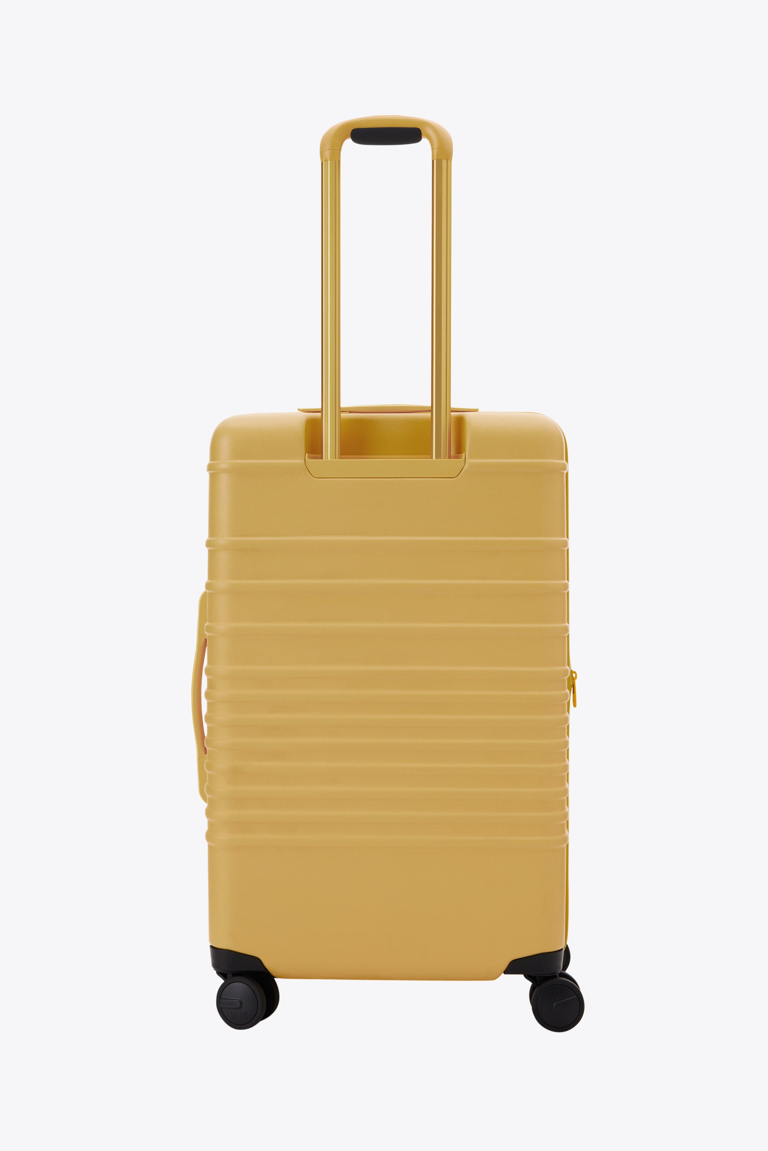 Honey Medium Check-In Roller Luggage - Lightweight Expandable Spinner Suitcase for Travel, Business Trips & Weekend Getaways