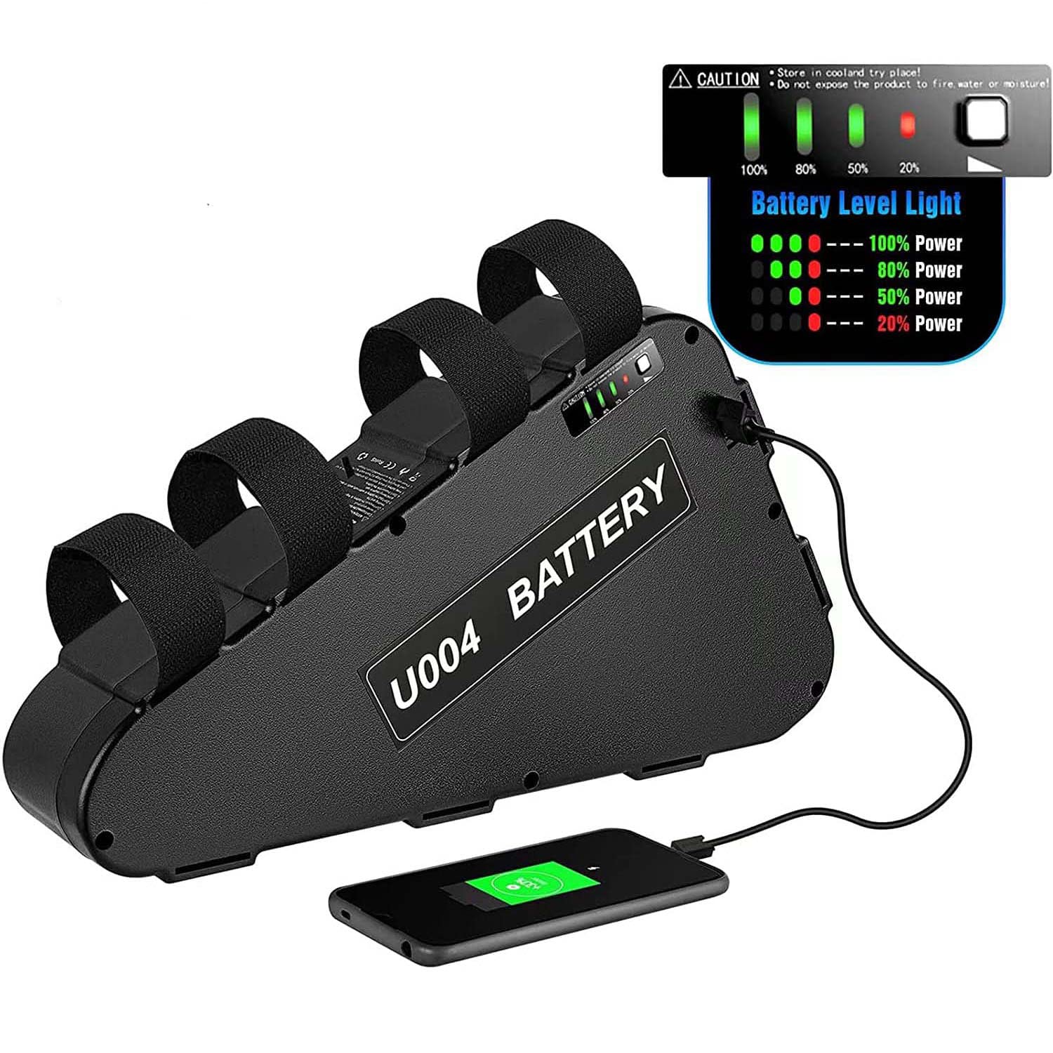 72V 48V 52V 28.8Ah 24Ah 20Ah Lithium Battery for Bafang Voilamart AW Ancheer Electric Bikes - Fast 2-5 Day Delivery with Charger & BMS Board - Perfect for Commuting, Mountain Biking and Long Distance Rides