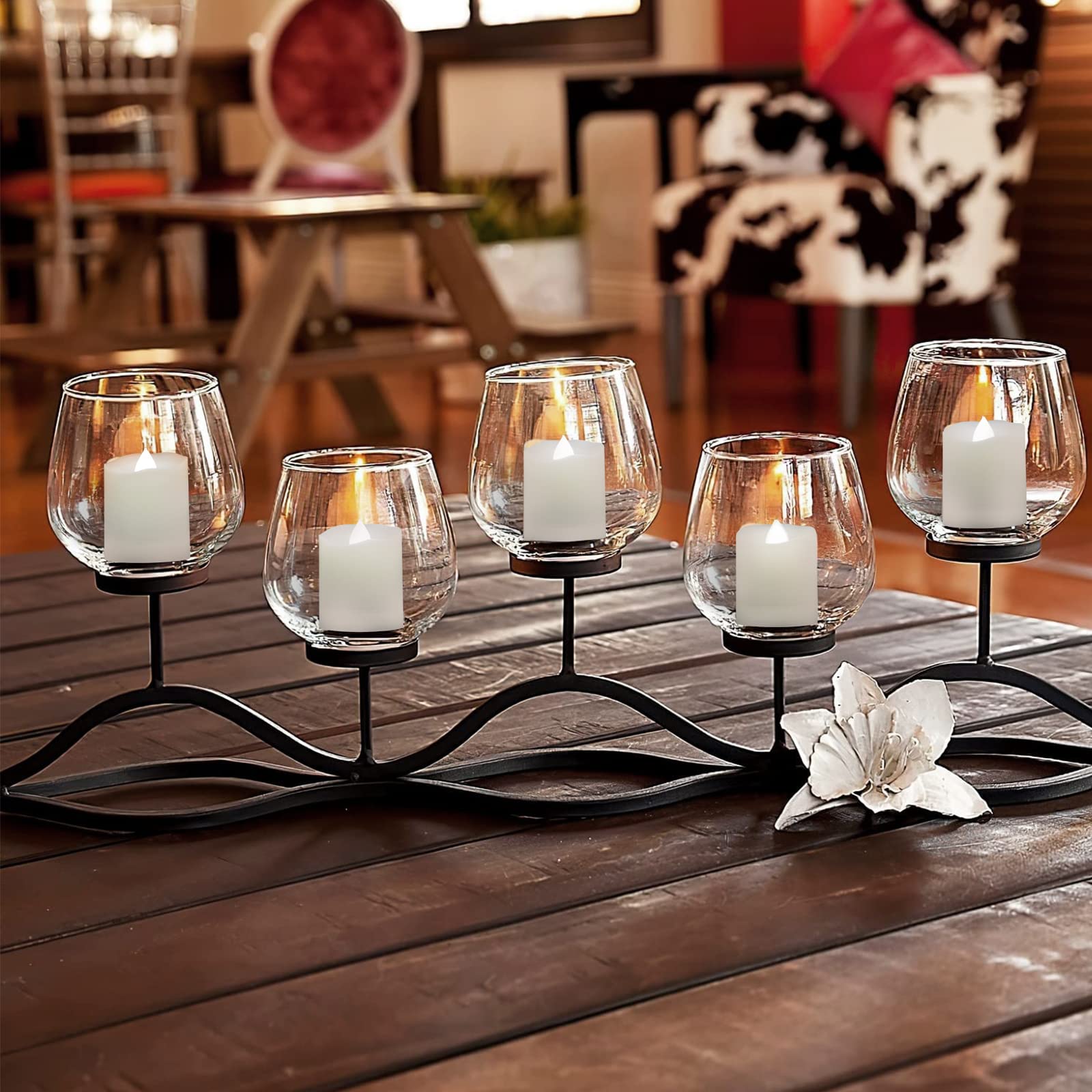 Flameless LED Tea Light Candles with Remote & Timer - Realistic Flickering Votive Candles, Battery Operated (200 Hours) - Set of 12 White Fake Candles for Holiday Decor, Wedding Centerpieces & Romantic Ambiance - 1.8