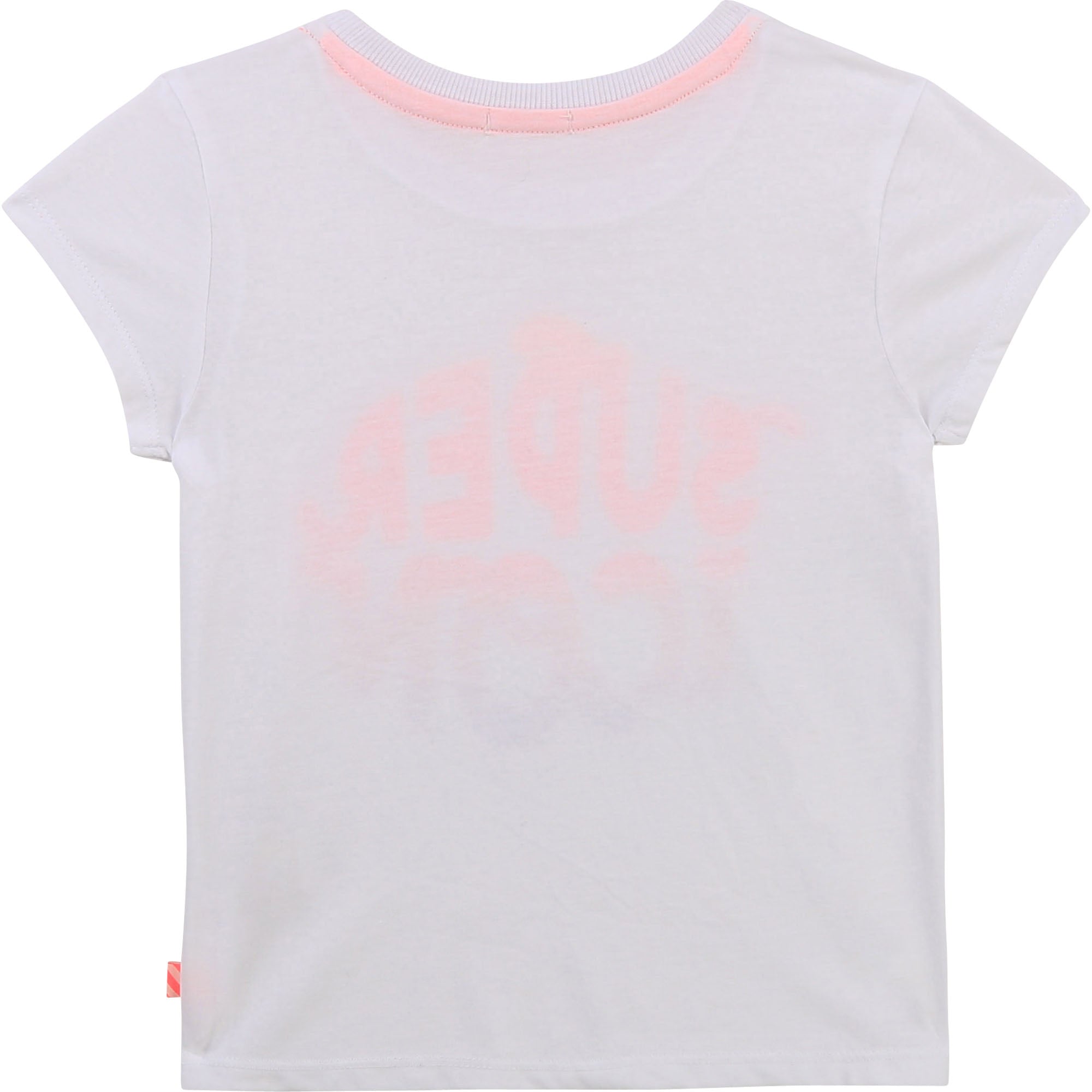 Billieblush Women's Spring T-Shirt - Soft Cotton White Tee for Casual Wear & Everyday Outfits