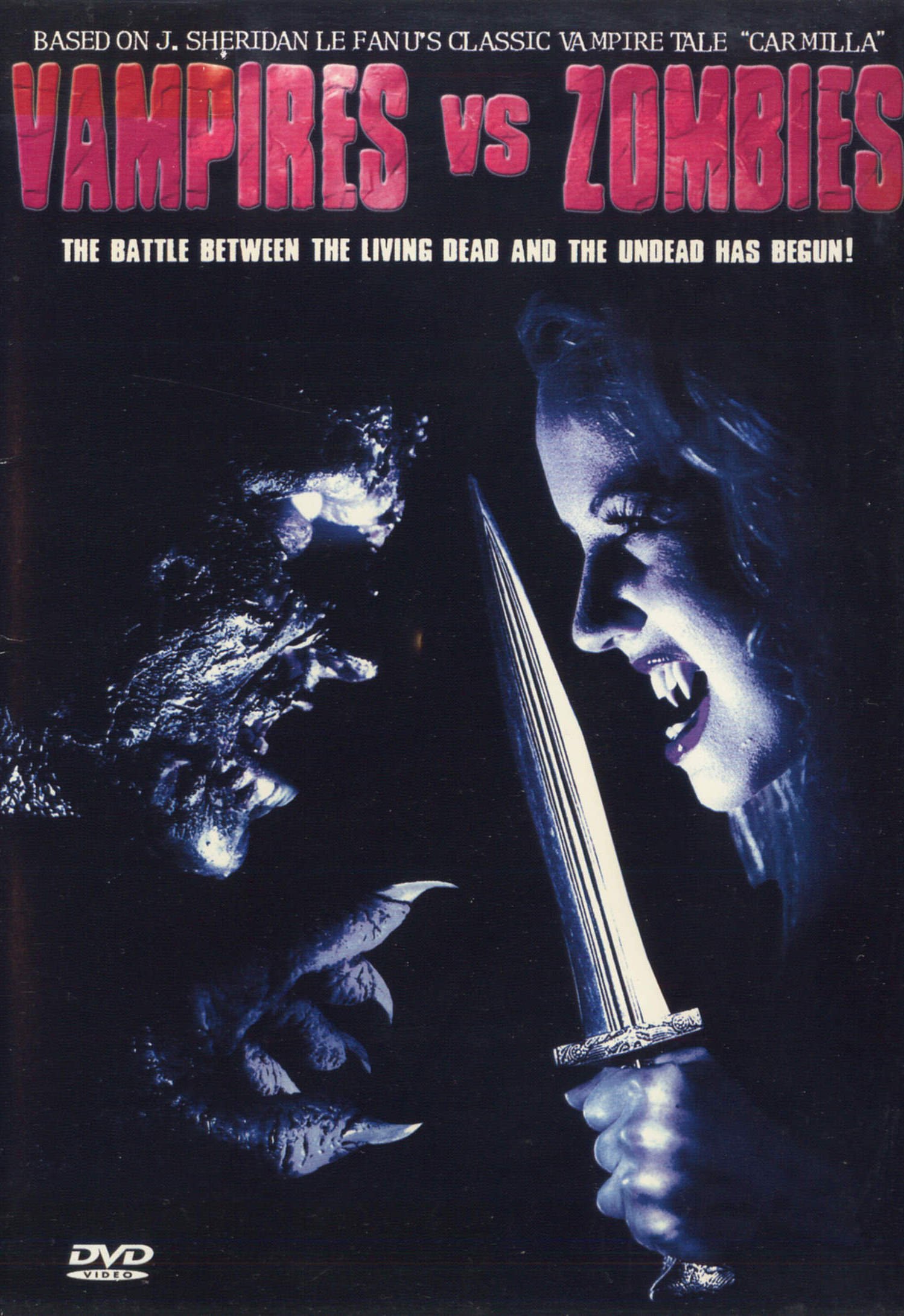 Vampires Vs. Zombies - Horror Movie DVD | Action-Packed Supernatural Thriller | Perfect for Halloween Parties & Movie Nights