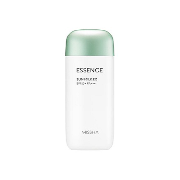 Missha All Around Safe Block Essence Sun Milk EX SPF50+ PA+++ - Lightweight Daily Sunscreen for Face & Body, Korean Skincare, Perfect for Outdoor Activities & Beach Days