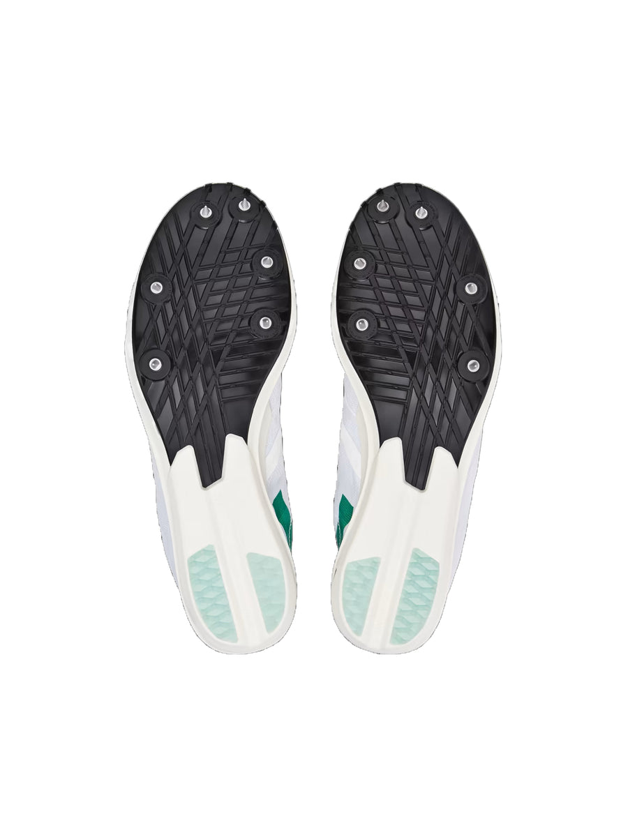 Women's Cloudspike 10,000m Running Shoes - Breathable Lightweight Undyed White & Mint Sneakers for Jogging, Gym Workouts & Outdoor Activities