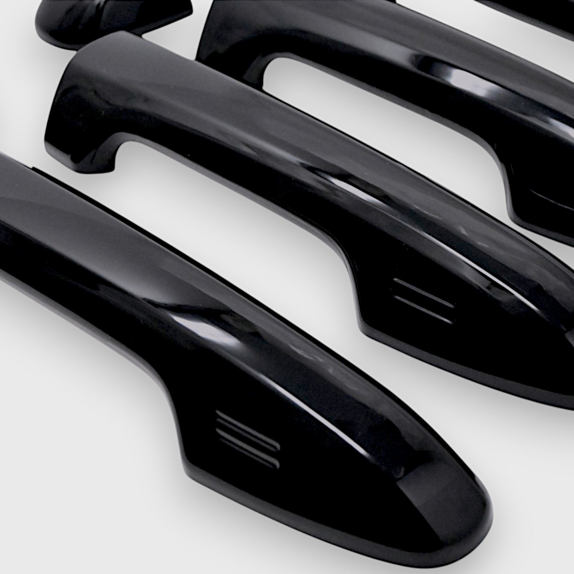 Gloss Black Chrome Delete Door Handle Cover with Keyless Sensors - DH6316BLK - Perfect for Car Customization & Enhanced Vehicle Security