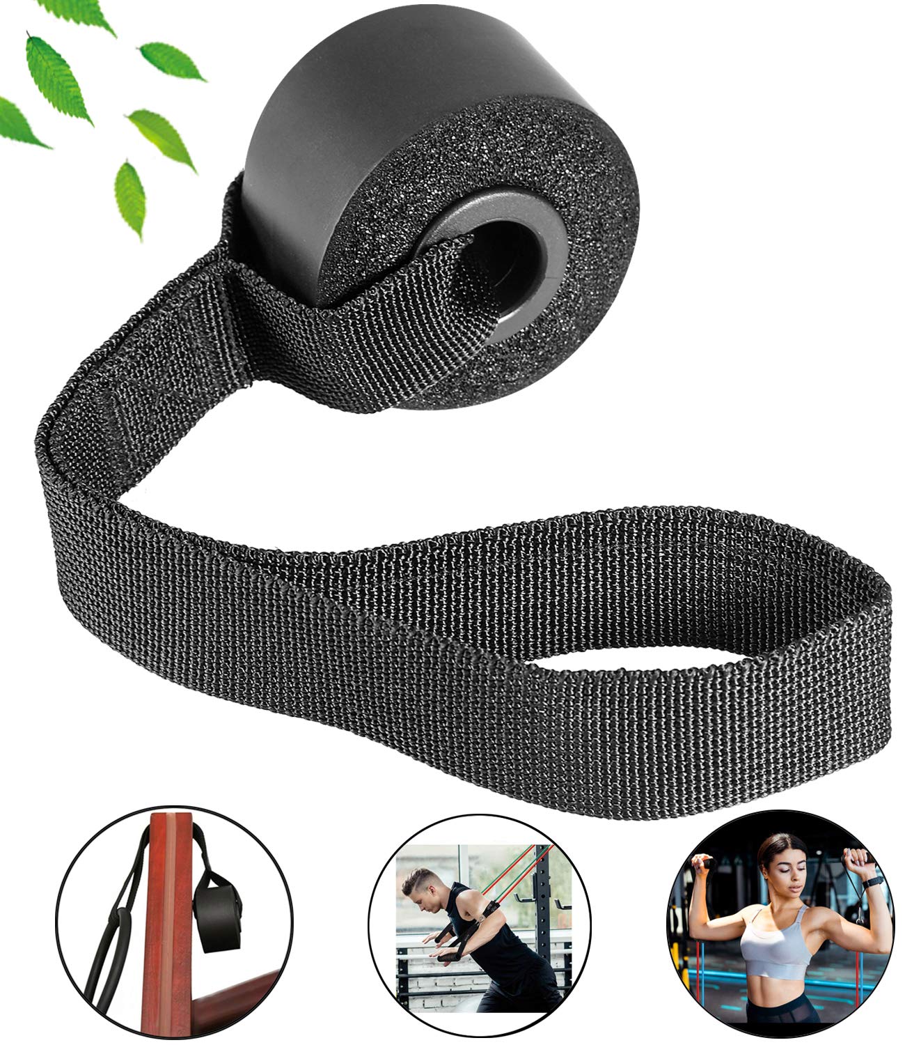 Heavy Duty Door Anchor for Resistance Bands - Secure Fitness Workout Band Attachment - No Damage to Door - Perfect for Home Gym, Strength Training & Physical Therapy Exercises