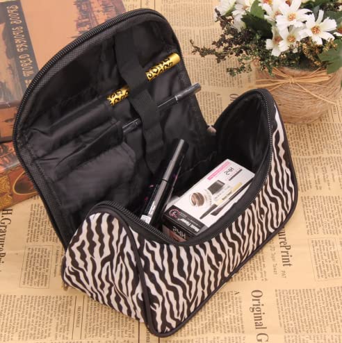 LondonExpress Professional Large Capacity Makeup Bag for Women - Waterproof Cosmetic Organizer with Multiple Pockets, Perfect for Travel, Gym, and Daily Use
