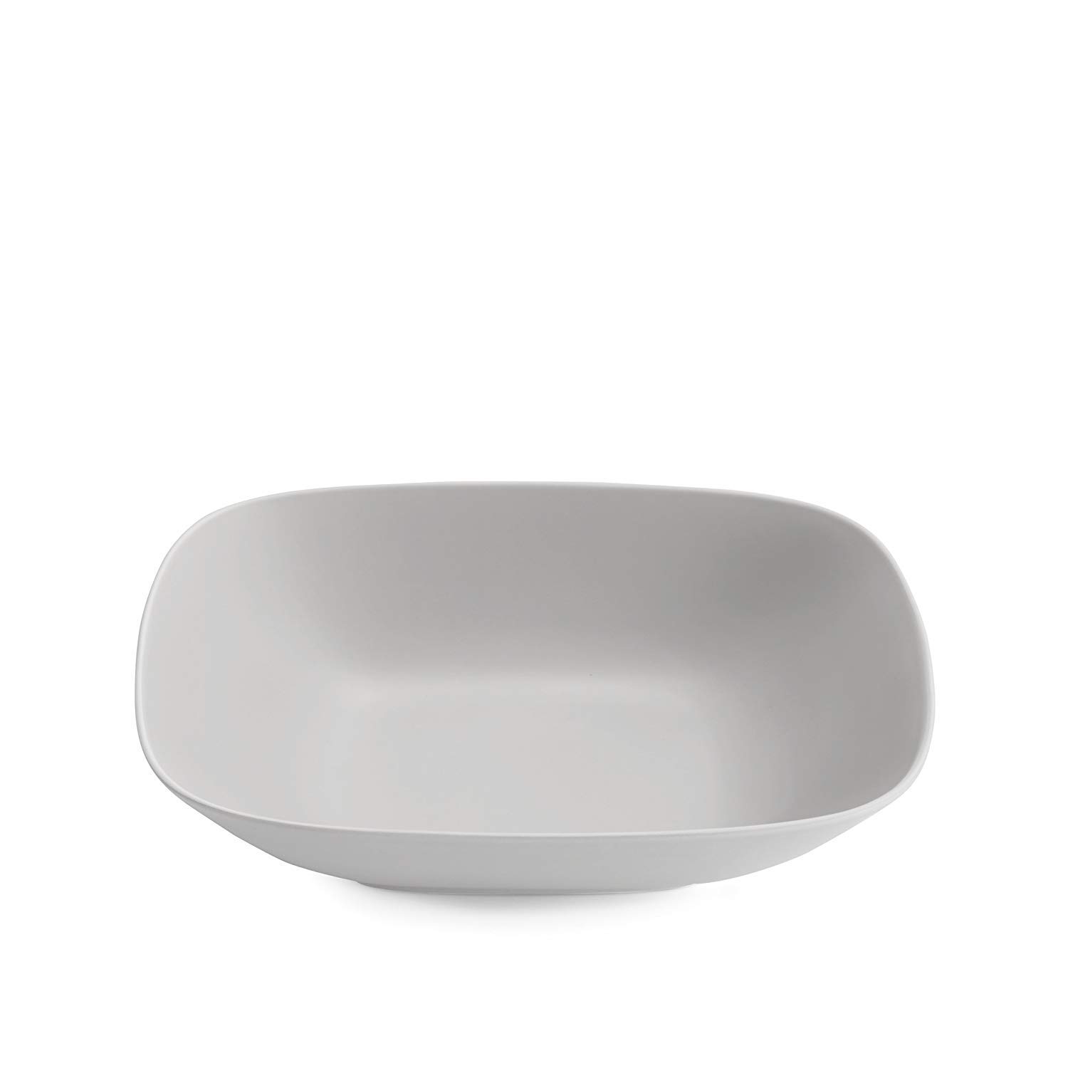 Nambe POP Collection Square Serving Bowl - Chalk White | Modern Minimalist Serving Dish for Salads, Snacks & Entertaining | Perfect for Dinner Parties, Holiday Gatherings & Home Decor