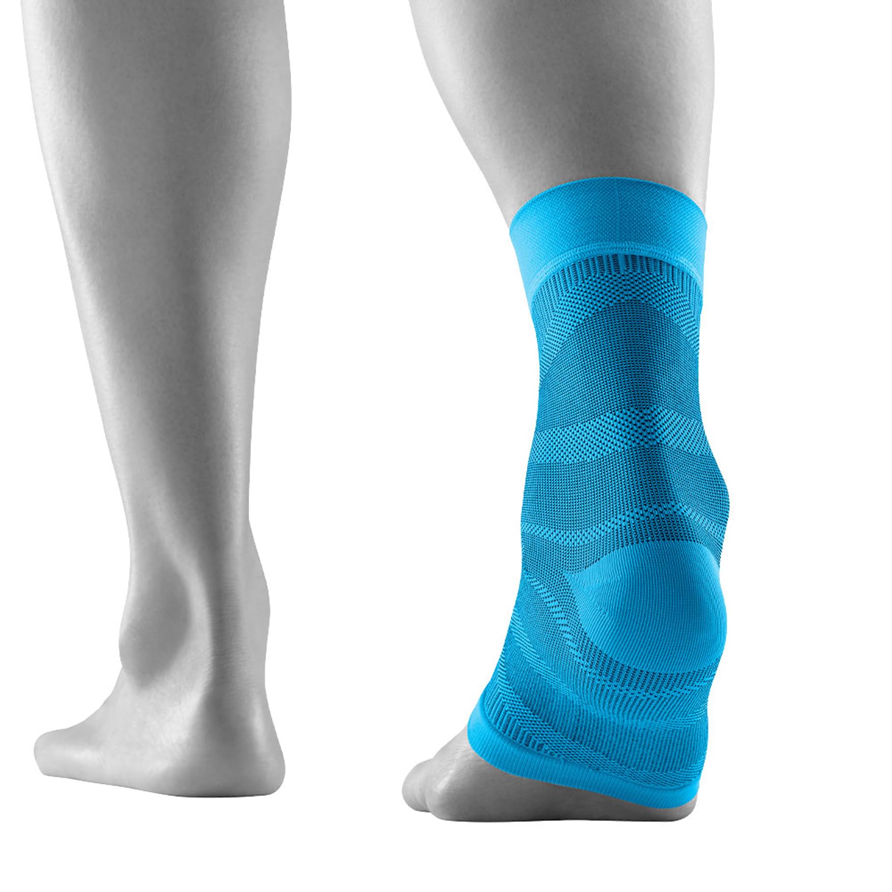 Bauerfeind Sports Compression Ankle Support Sleeve - Unisex Left/Right Ankle Brace for Running, Basketball, Soccer & Fitness - Rivera Small Size - Ideal for Injury Prevention & Recovery