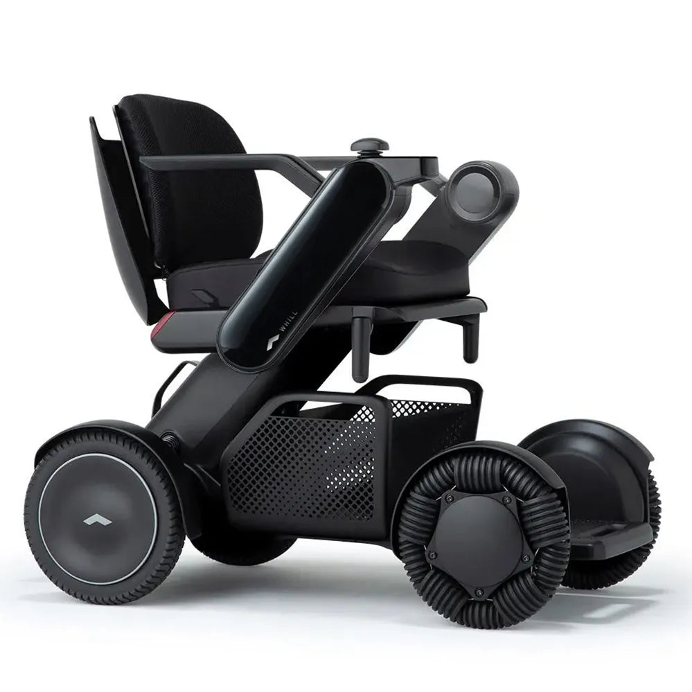 Whill Model C2 Power Wheelchair - Lightweight, Foldable Electric Mobility Scooter for Adults & Seniors - Indoor & Outdoor Use for Shopping, Travel & Daily Activities
