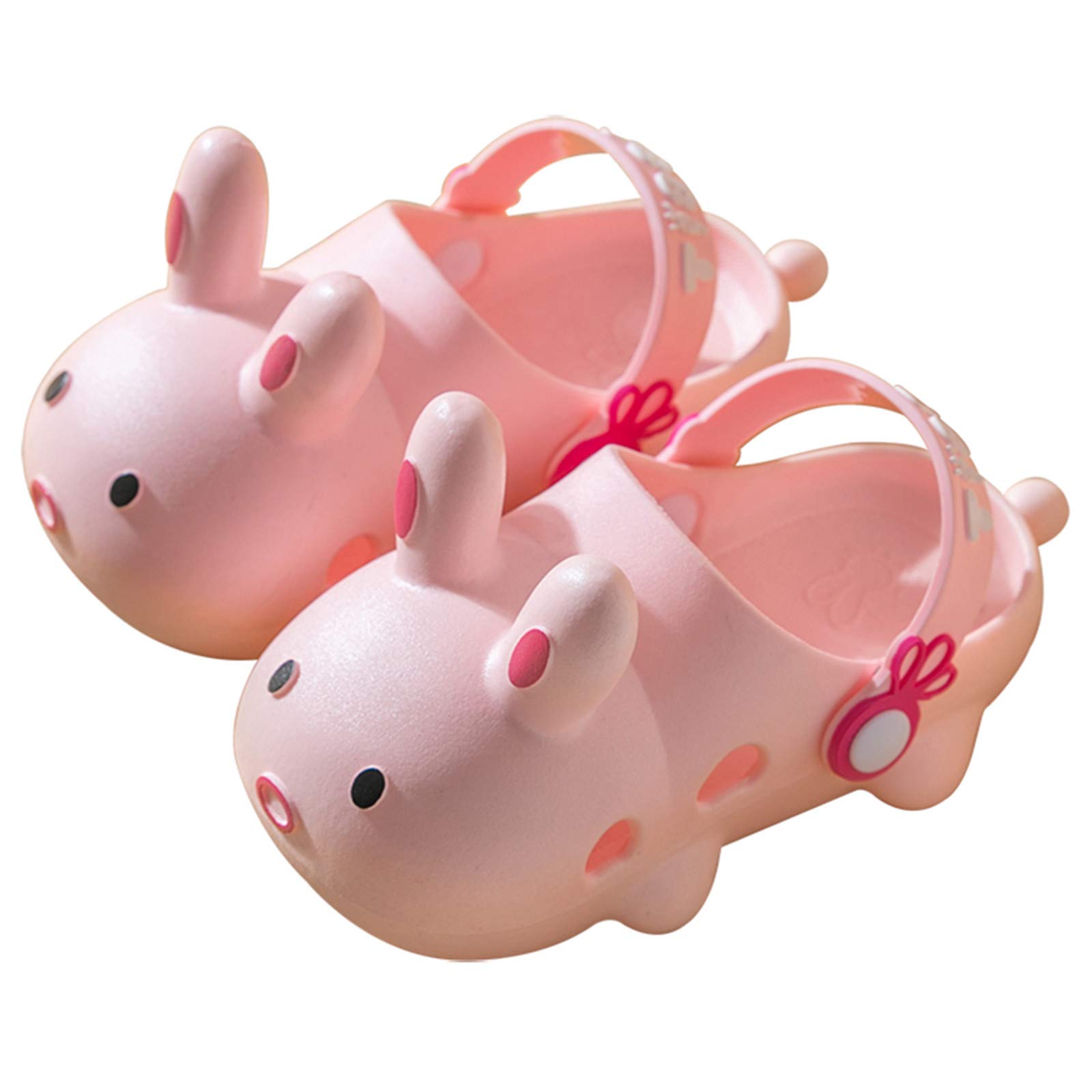 IKFIVQD Unisex Kids' Cartoon Rabbit Slippers - Soft & Comfortable Children's Sandals for Boys & Girls - Perfect Beach Shoes & Gifts for Toddlers (Ideal for Indoor, Outdoor, Poolside & Vacation Use)