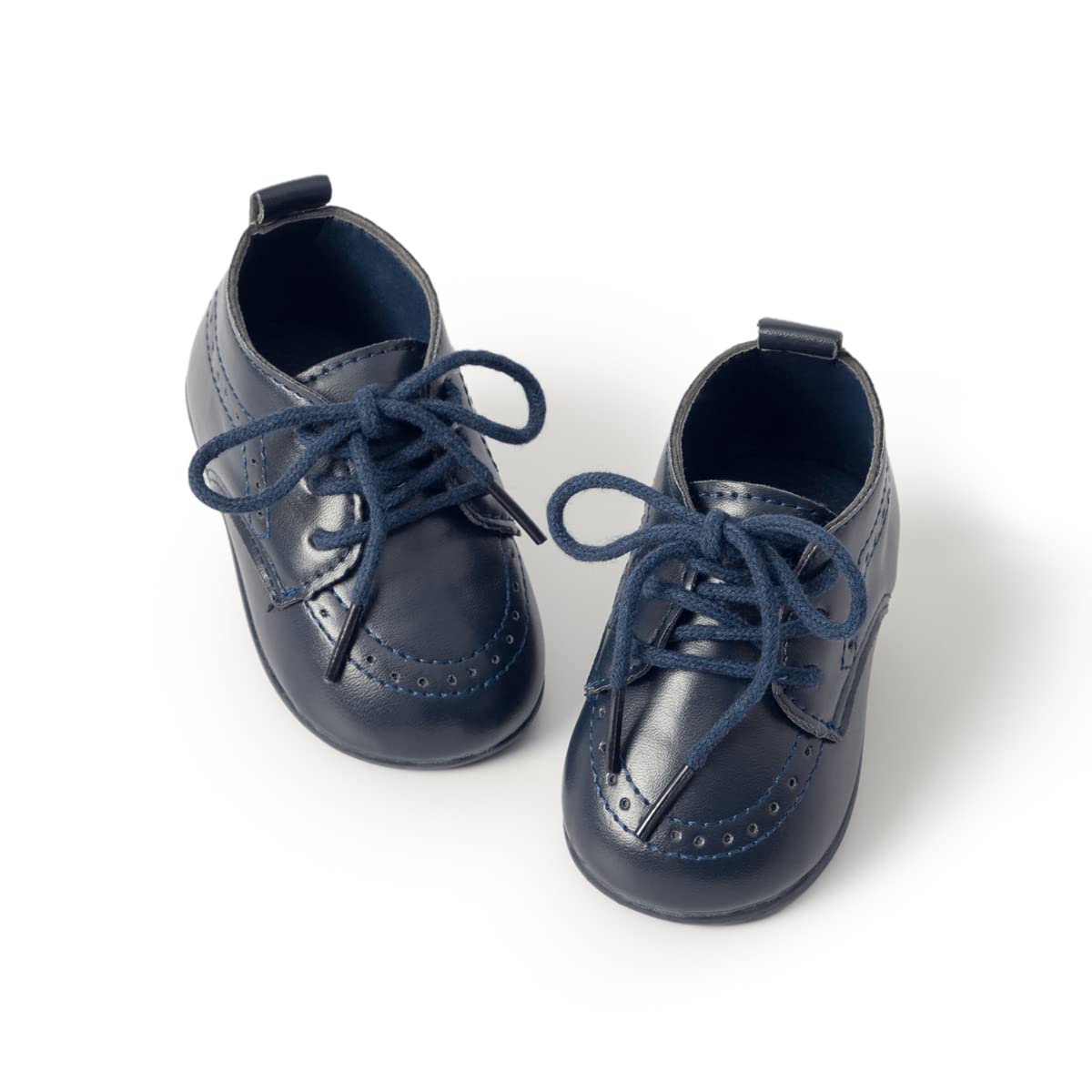 Baby Oxford Shoes PU Leather Loafers - Soft Sole for Toddler Walking & Weddings