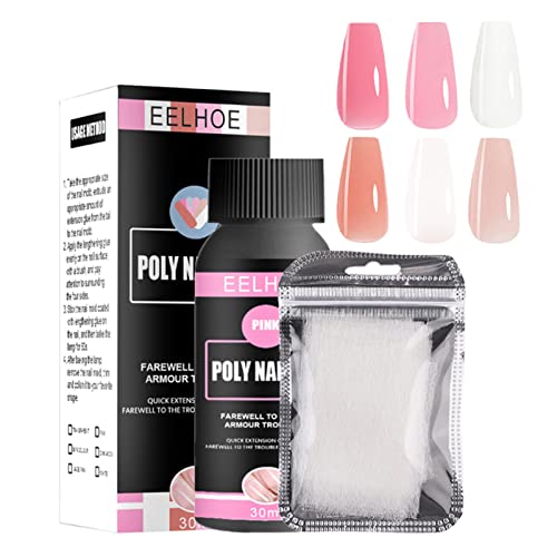 Professional 6 Color UV Nail Extension Glue Gel Kit - Fiberglass Nail Glue for Salon & DIY Home Manicures | Perfect for Nail Technicians & At-Home Nail Art